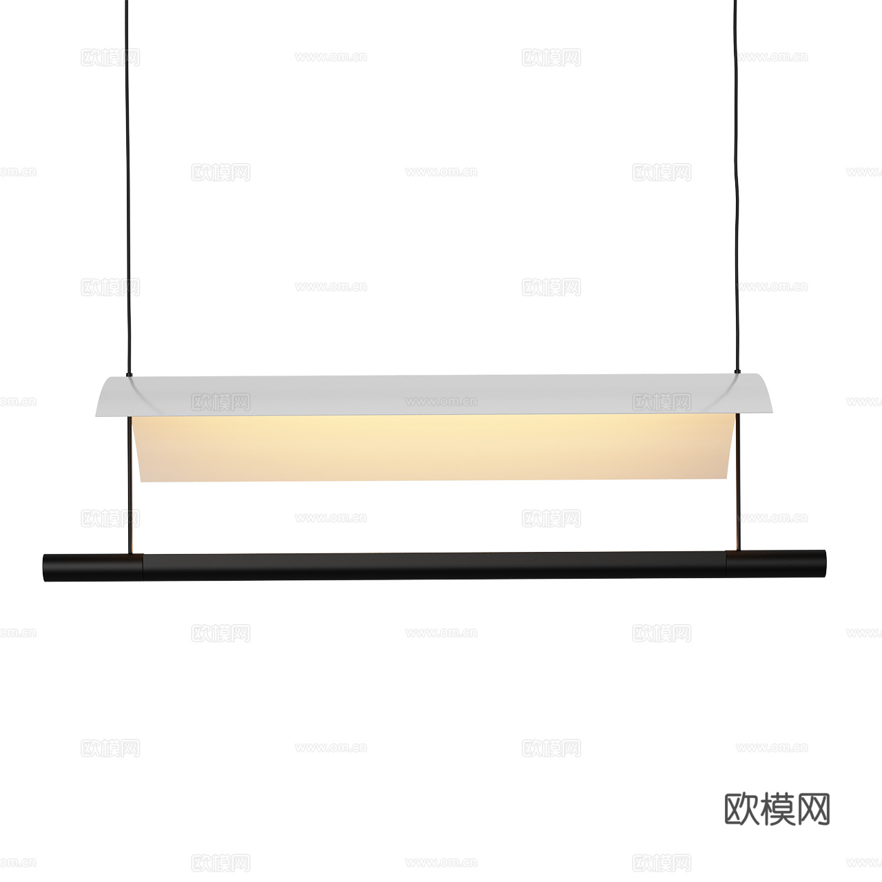 Santa &amp; Cole 极简吊灯 西班牙吊灯 布艺吊灯3d模型