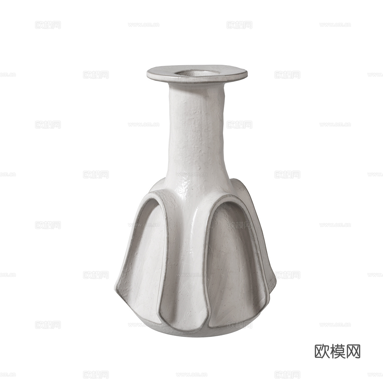 Serax 侘寂风花瓶 陶瓷花瓶 花瓶摆件 侘寂风摆件3d模型