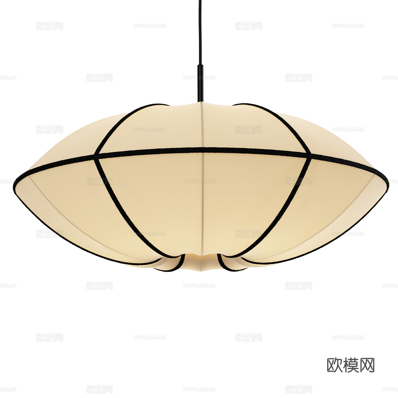 Oi Soi Oi 中古风吊灯 UFO吊灯 简约吊灯3d模型