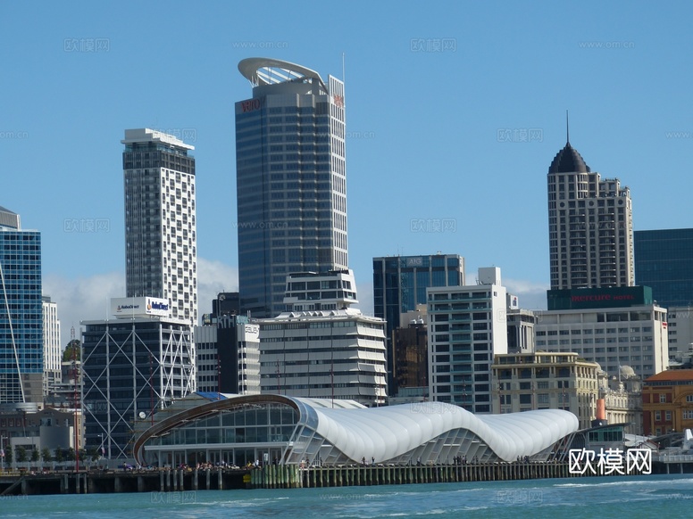 海边外景 城市海边风景 城市外景下载