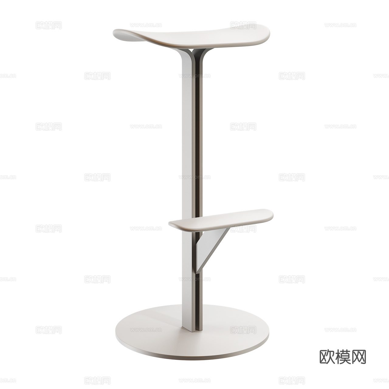 MDF Italia 极简吧凳 意式吧凳 金属吧凳 简约吧凳3d模型