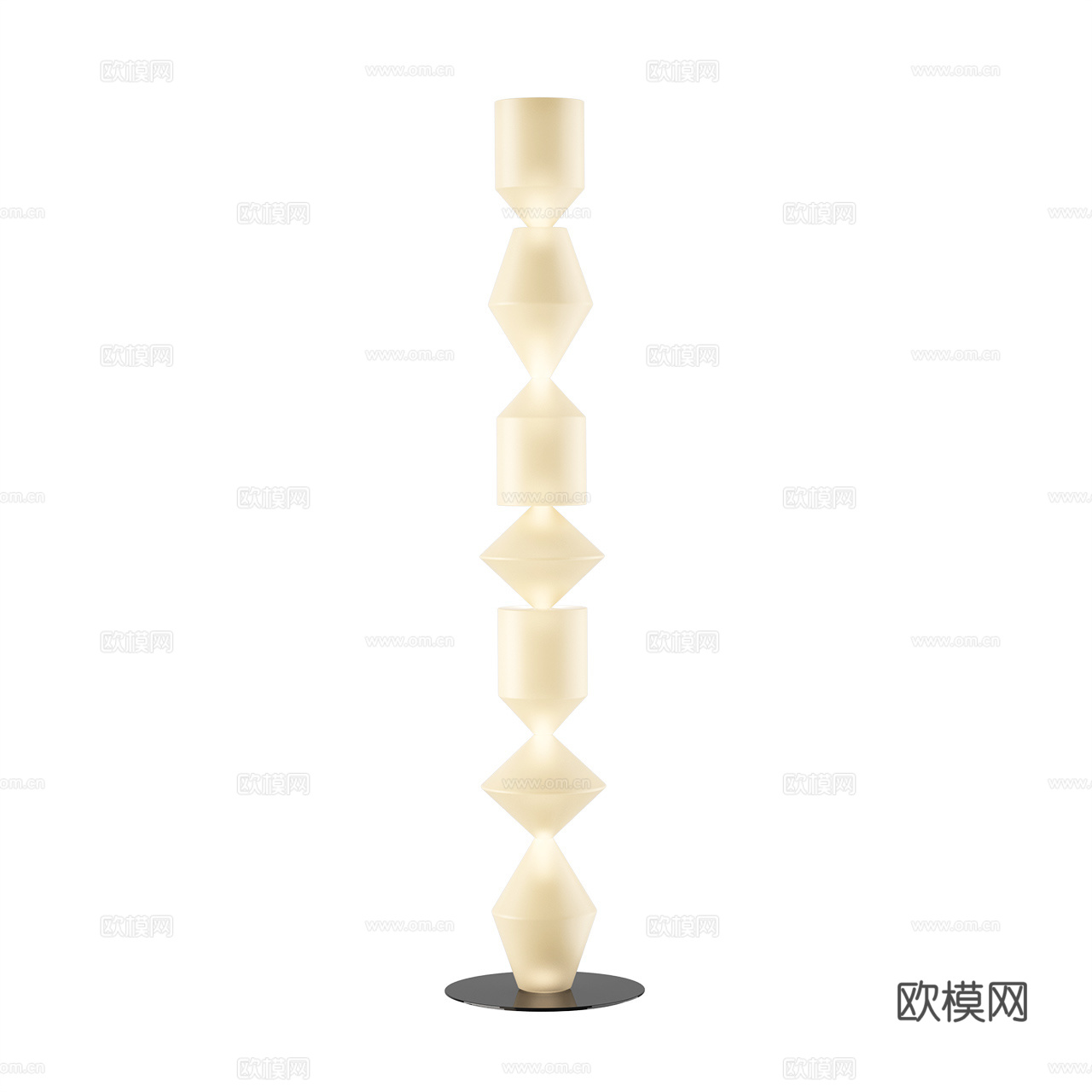 Mogg 现代落地灯 极简落地灯 艺术落地灯 奶油风落地灯3d模型