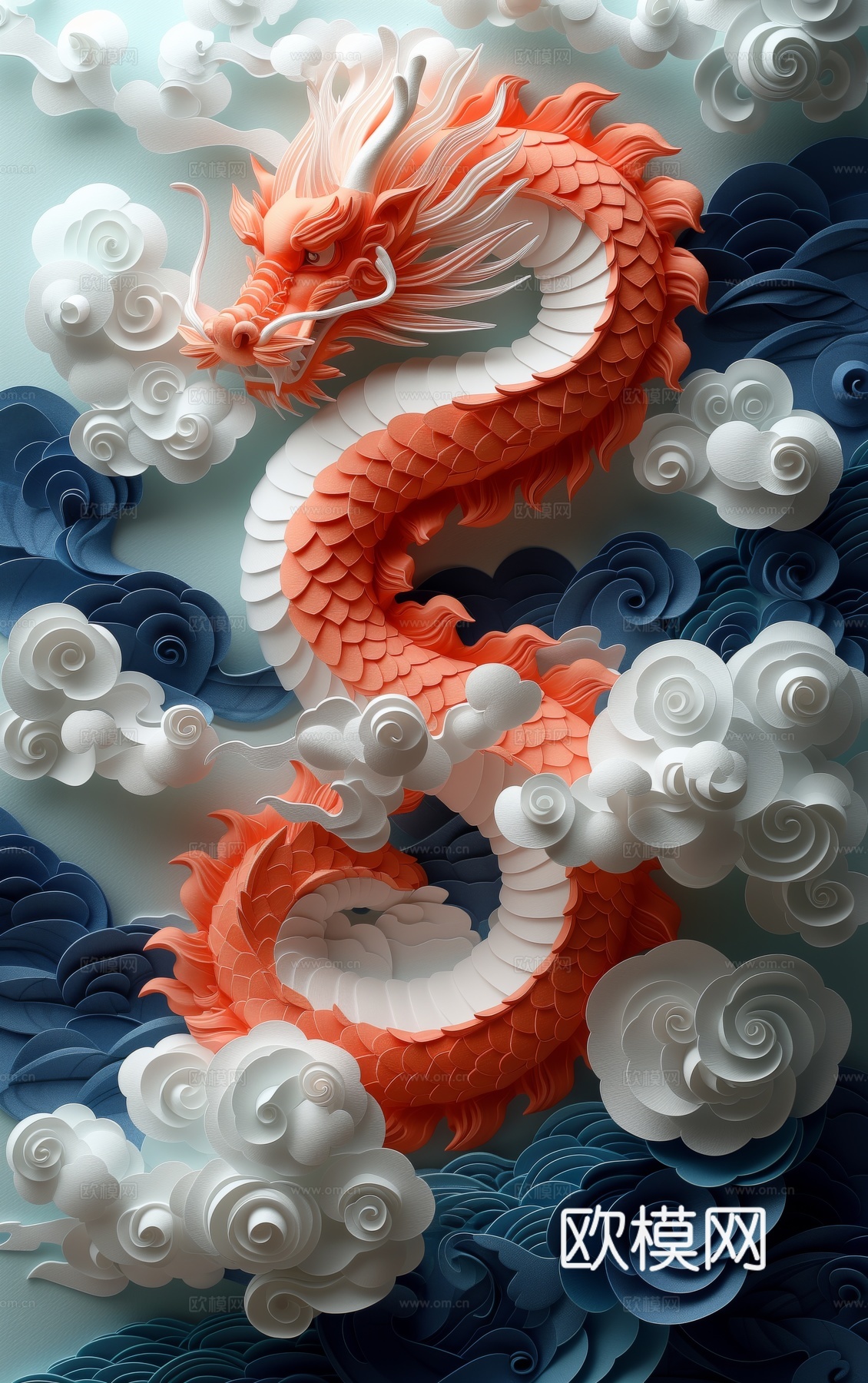 国风山水壁纸壁画
