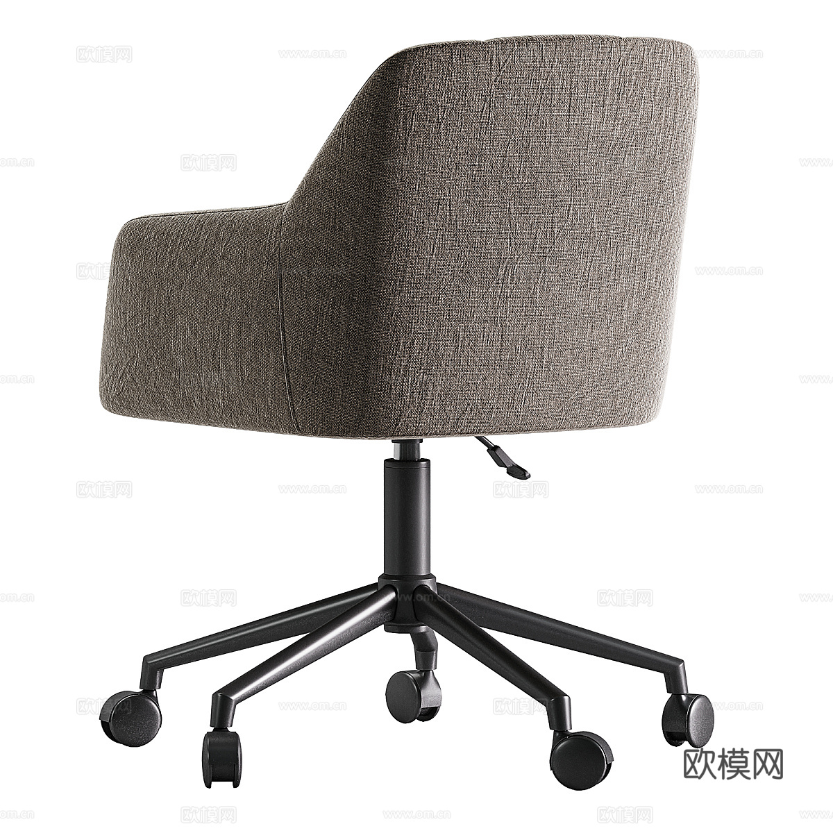 现代意式办公椅3d模型