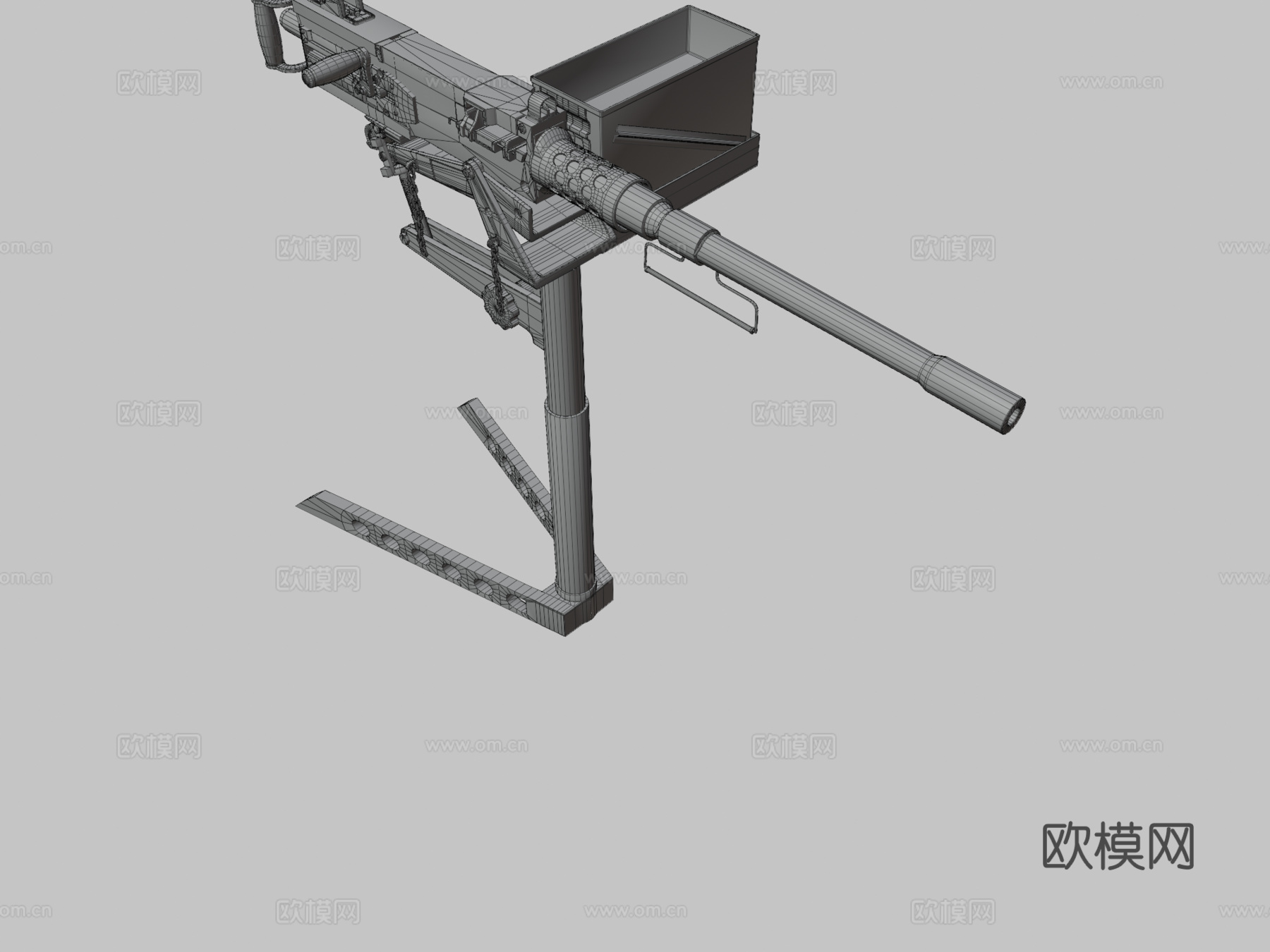 勃朗宁M23d模型