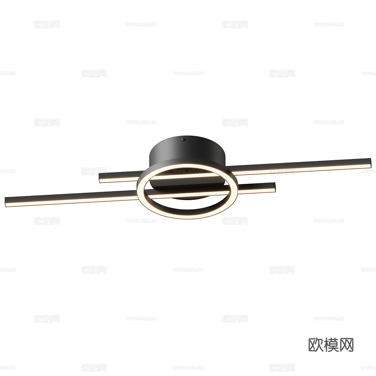 现代极简吸顶灯3d模型