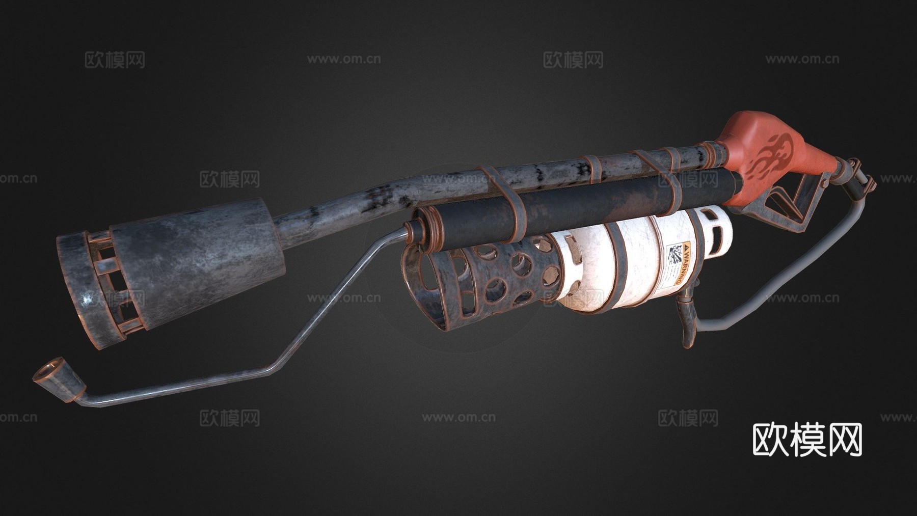 火焰喷射器(团队要塞2)3d模型