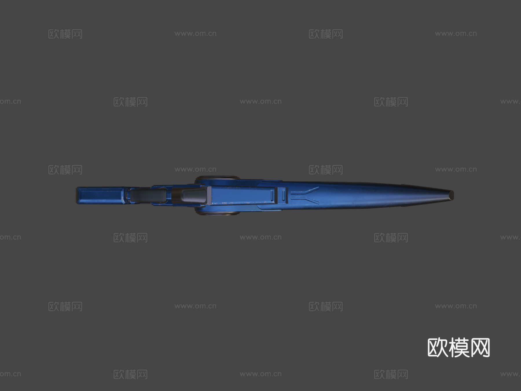 光束步枪(奥斯汀·克莱恩(欧几里得))3d模型