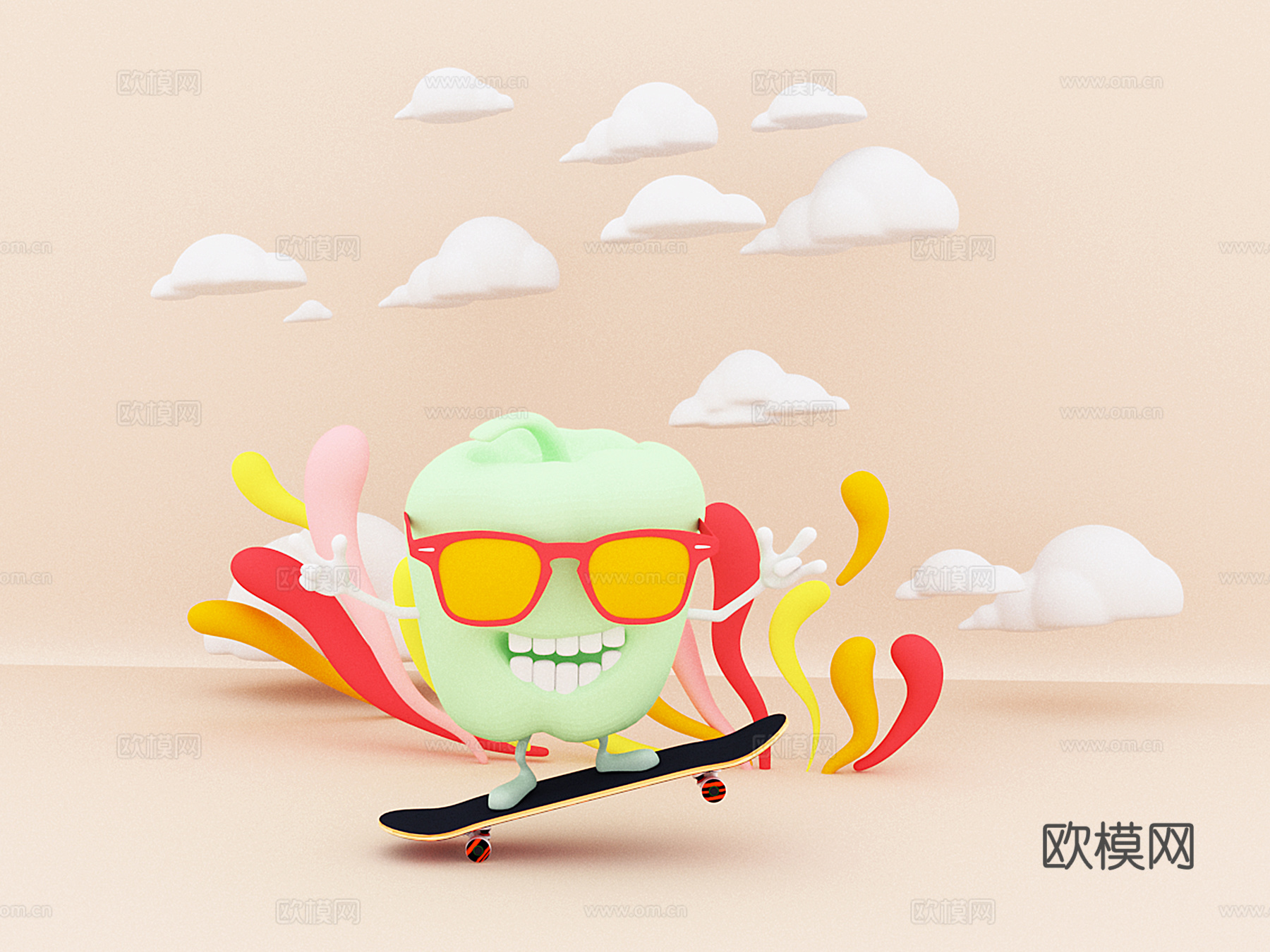 人物 卡通人物3d模型