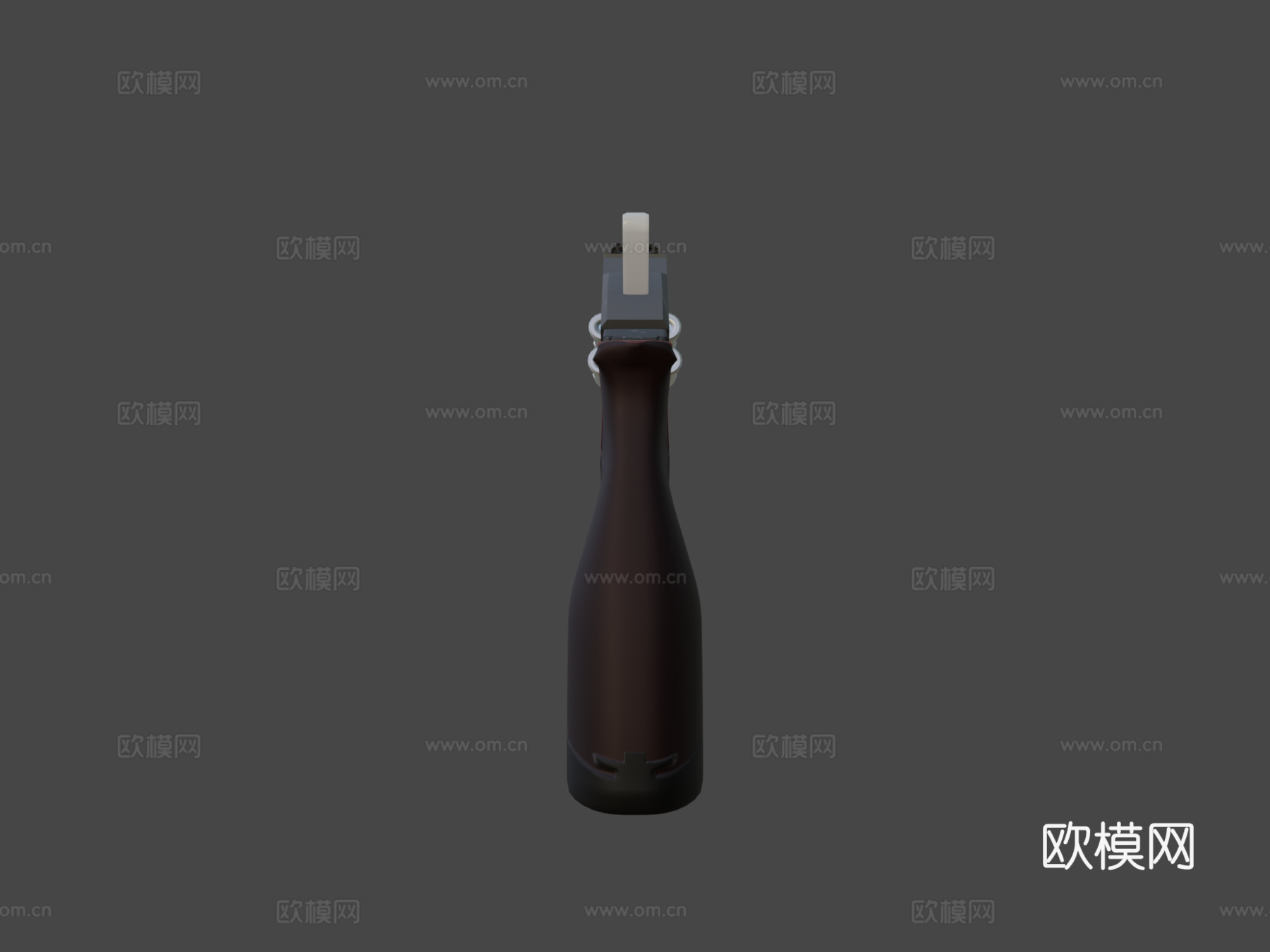 融合左轮手枪3d模型
