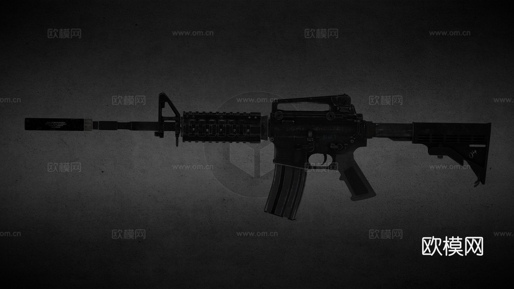 MWR M4A13d模型