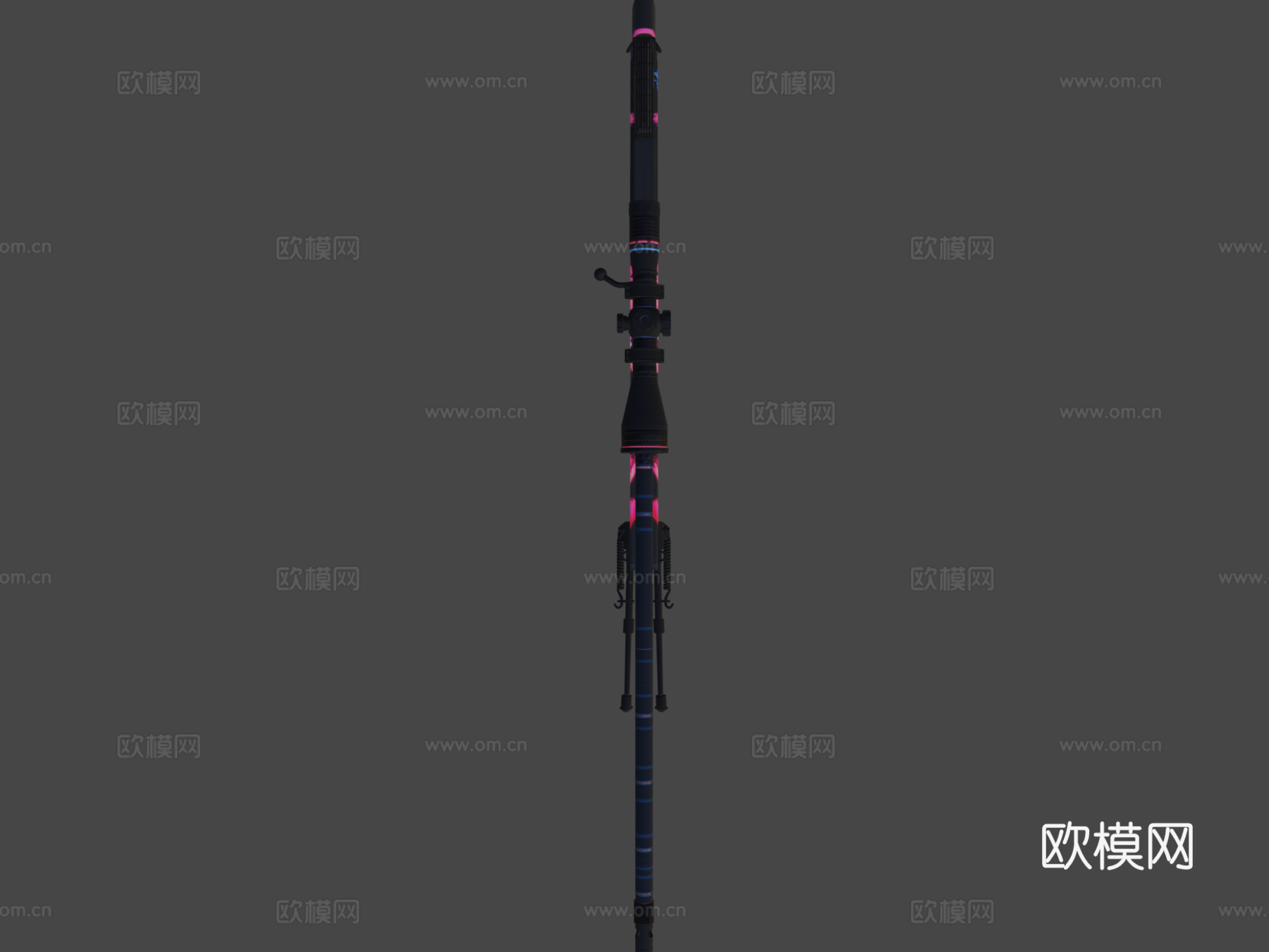 AWP-樱桃色3d模型