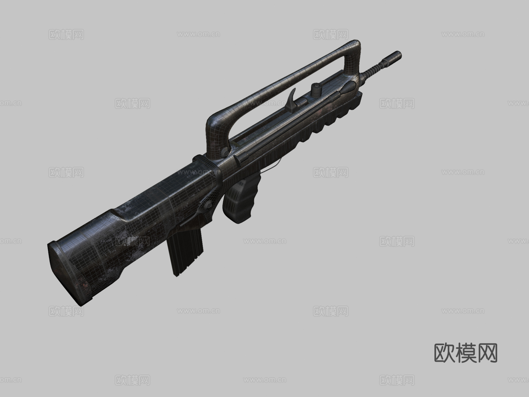 我的第一把枪模型-FAMAS F13d模型