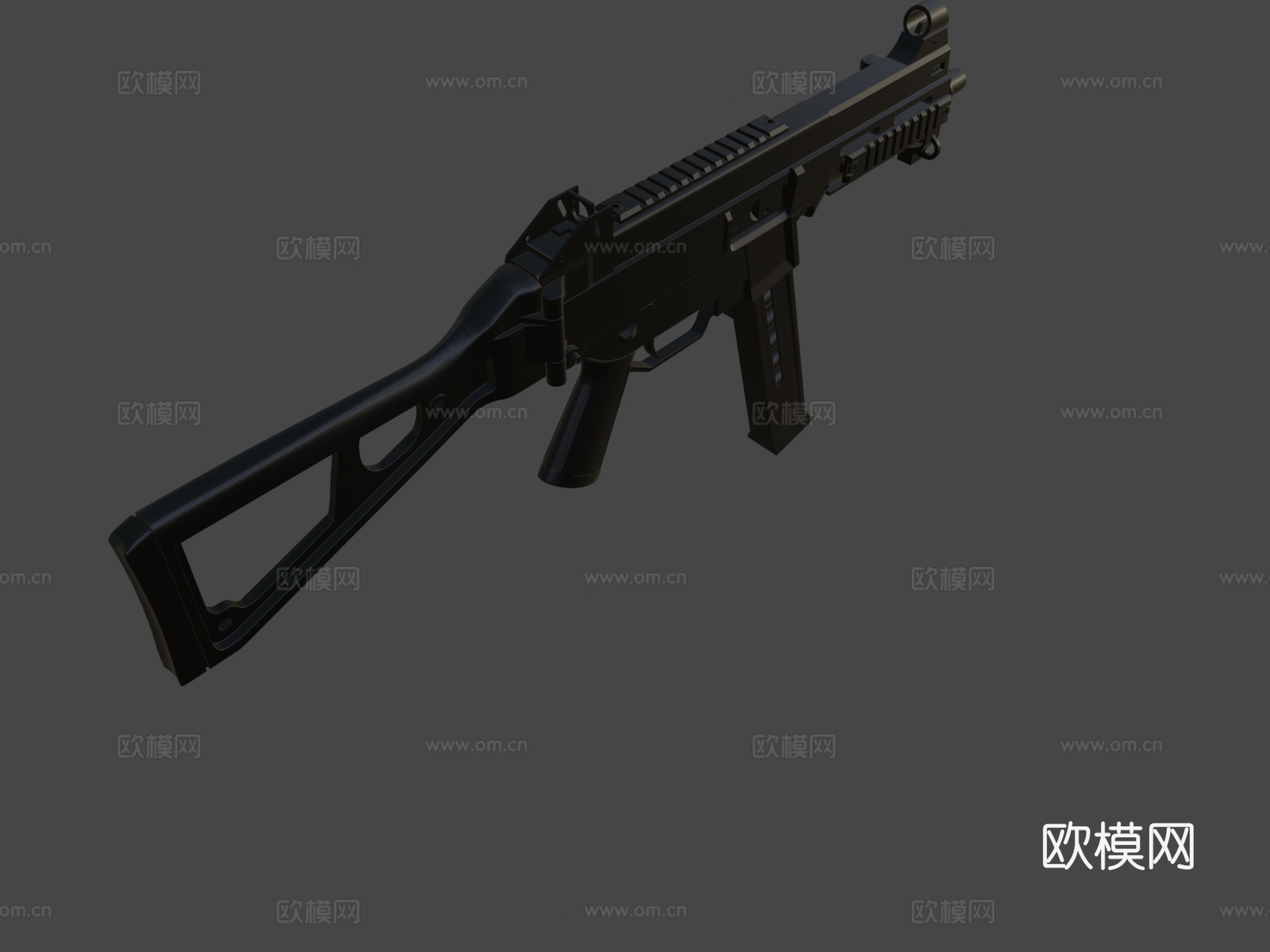 H&amp;K UMP .453d模型