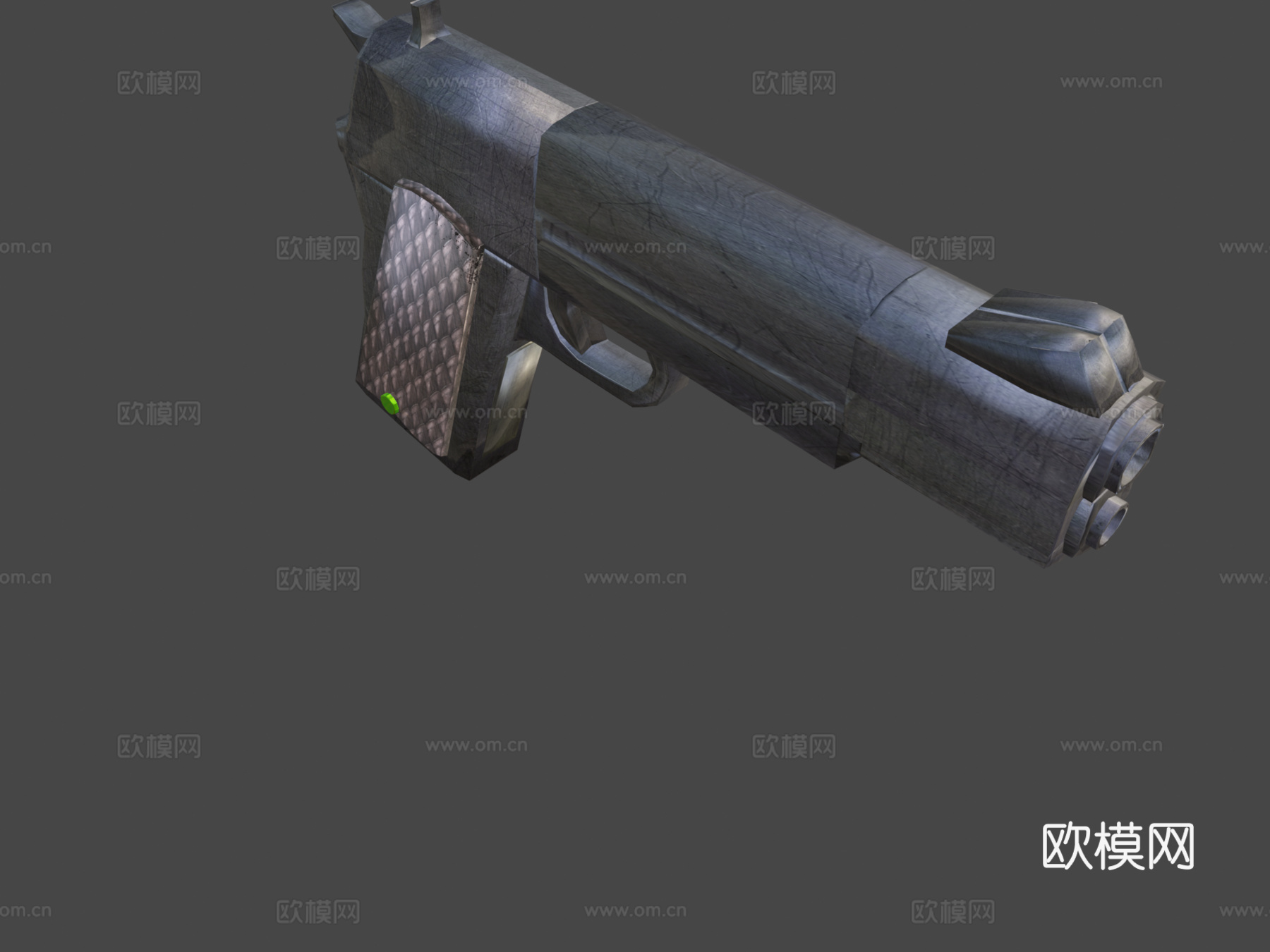 手枪V2(M1911)3d模型