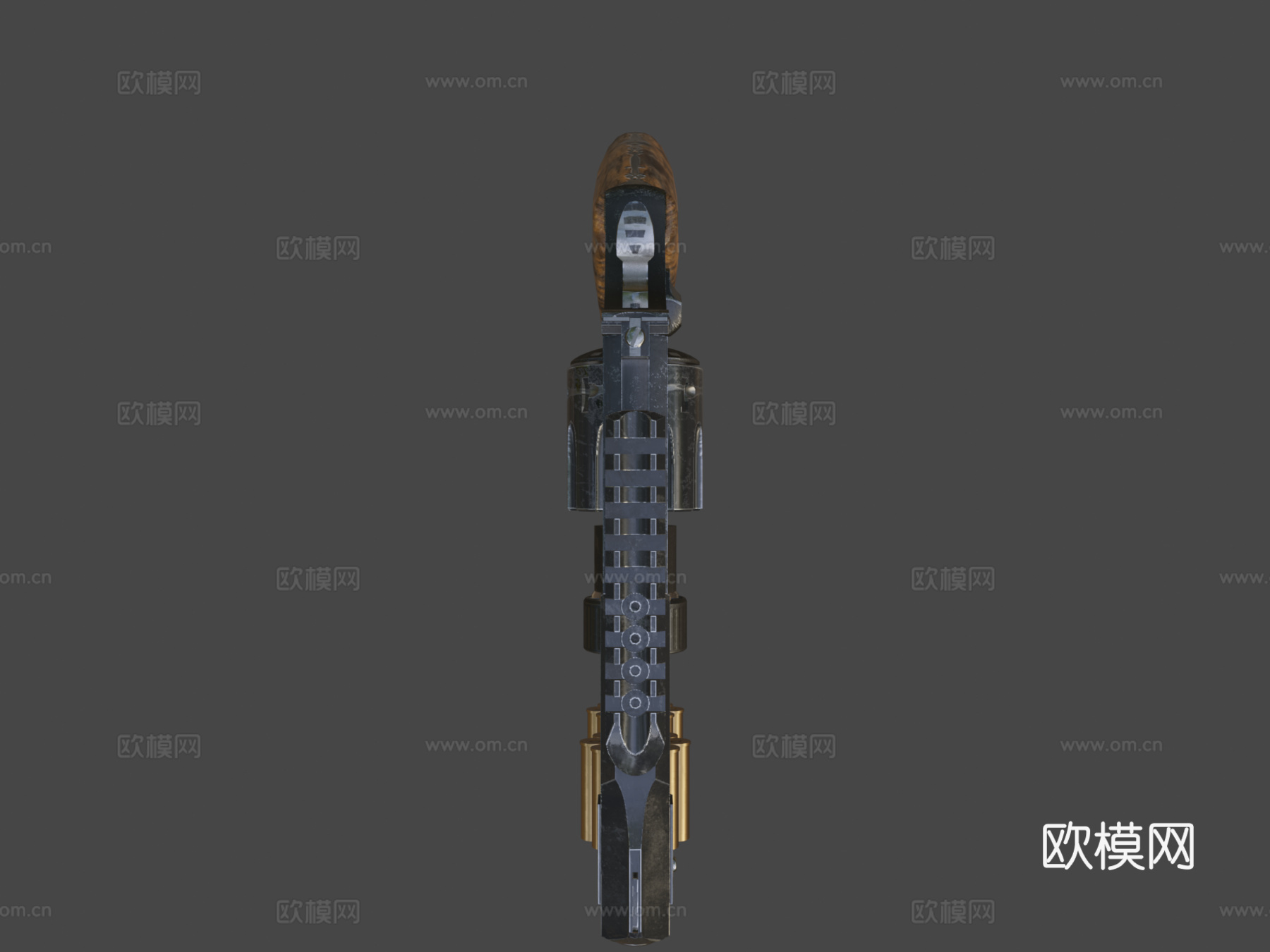 CS左轮皮肤测试13d模型
