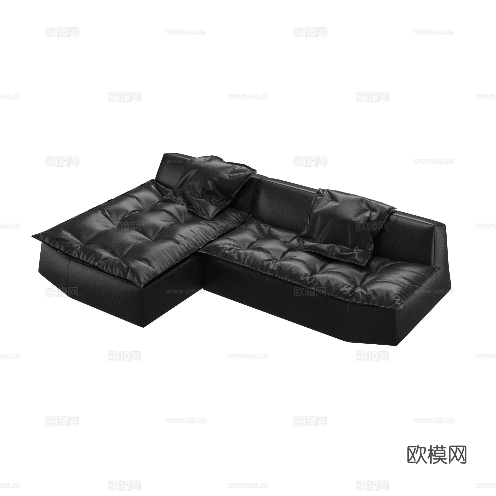 得闲 扁舟沙发 沙发组合3d模型