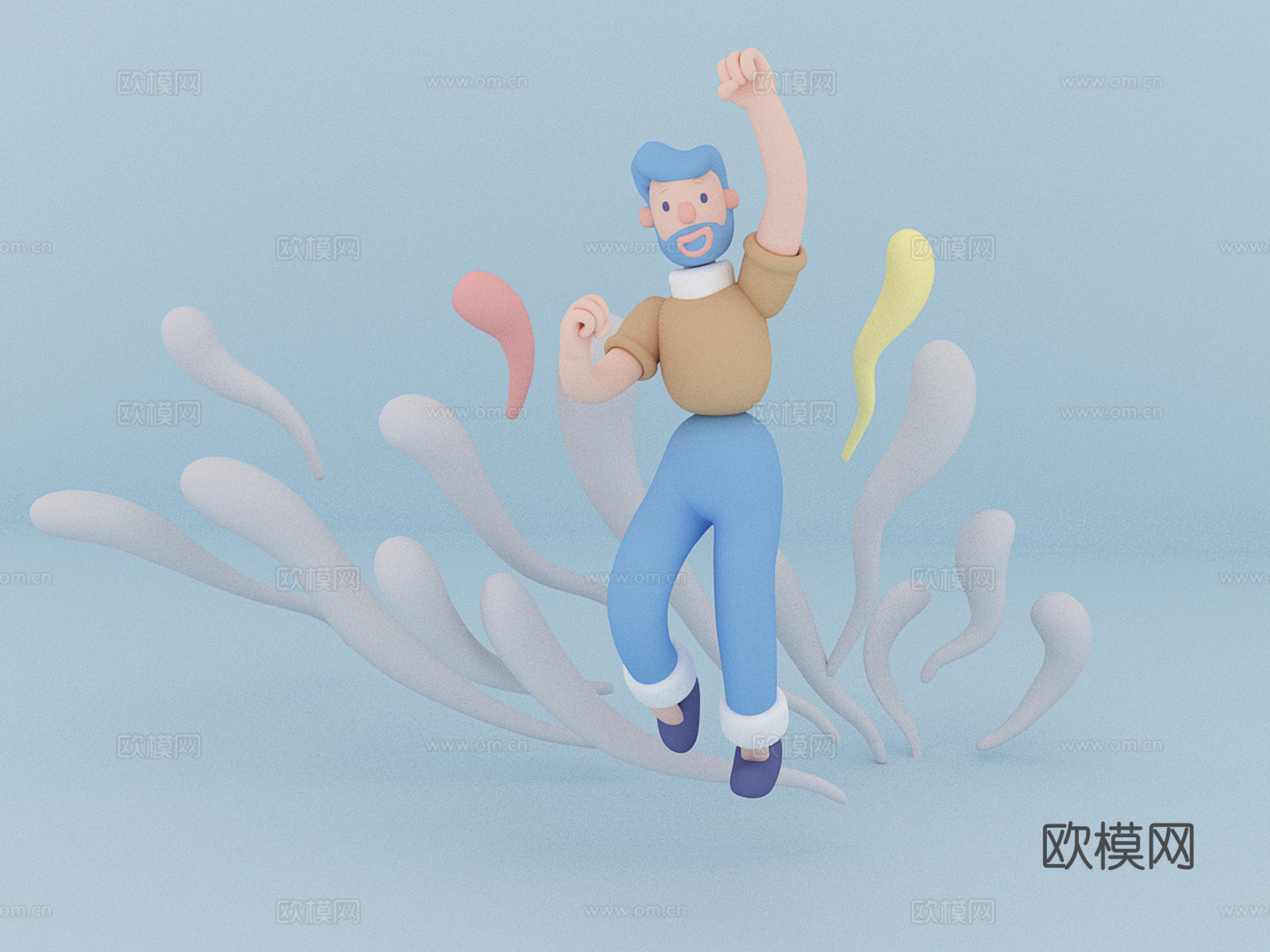 人物 卡通人物3d模型