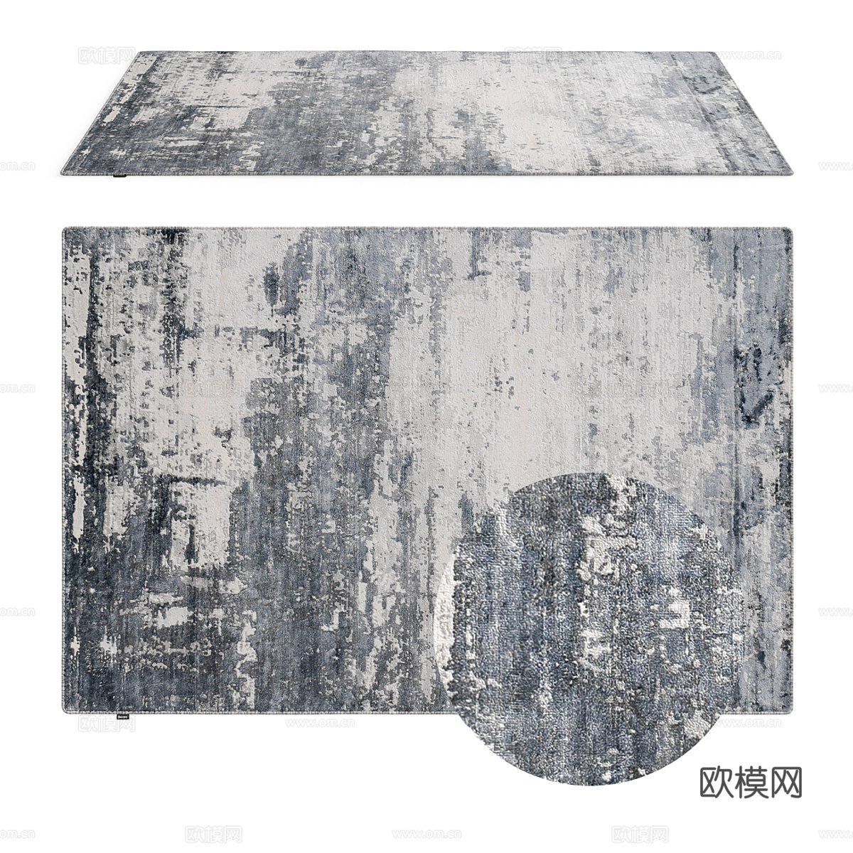 现代简约地毯 地毯 简约地毯 客厅地毯 中式地毯3d模型