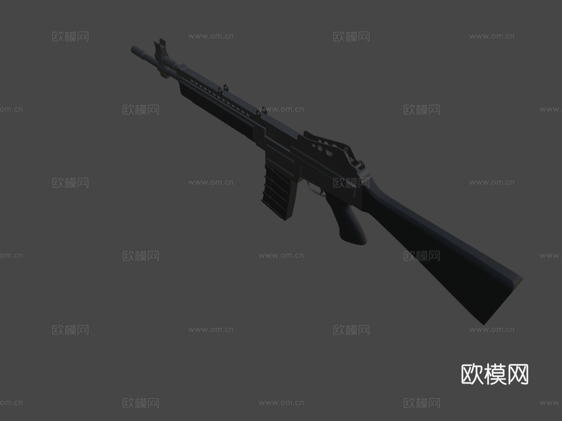 M96侦察兵平滑版3d模型