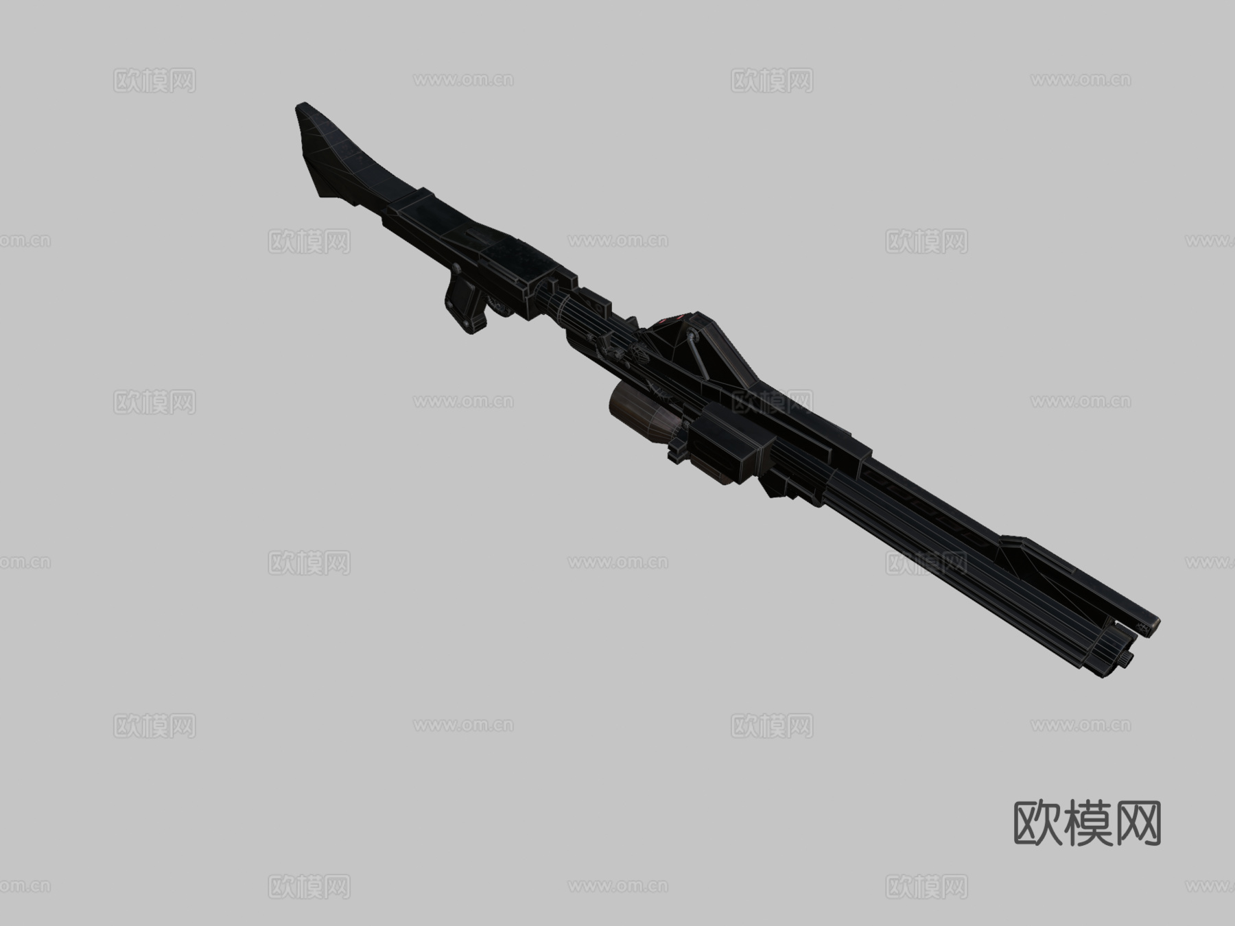 爆能步枪DC-15A3d模型