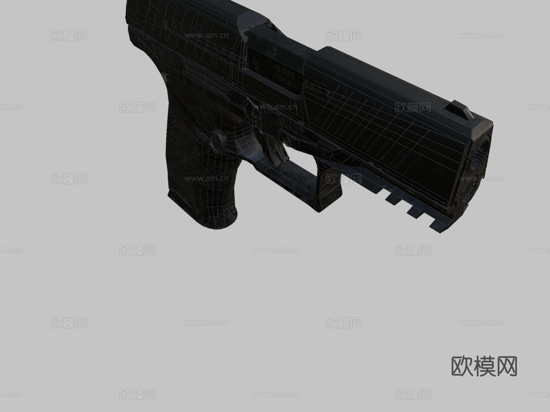 瓦尔特PPQ3d模型