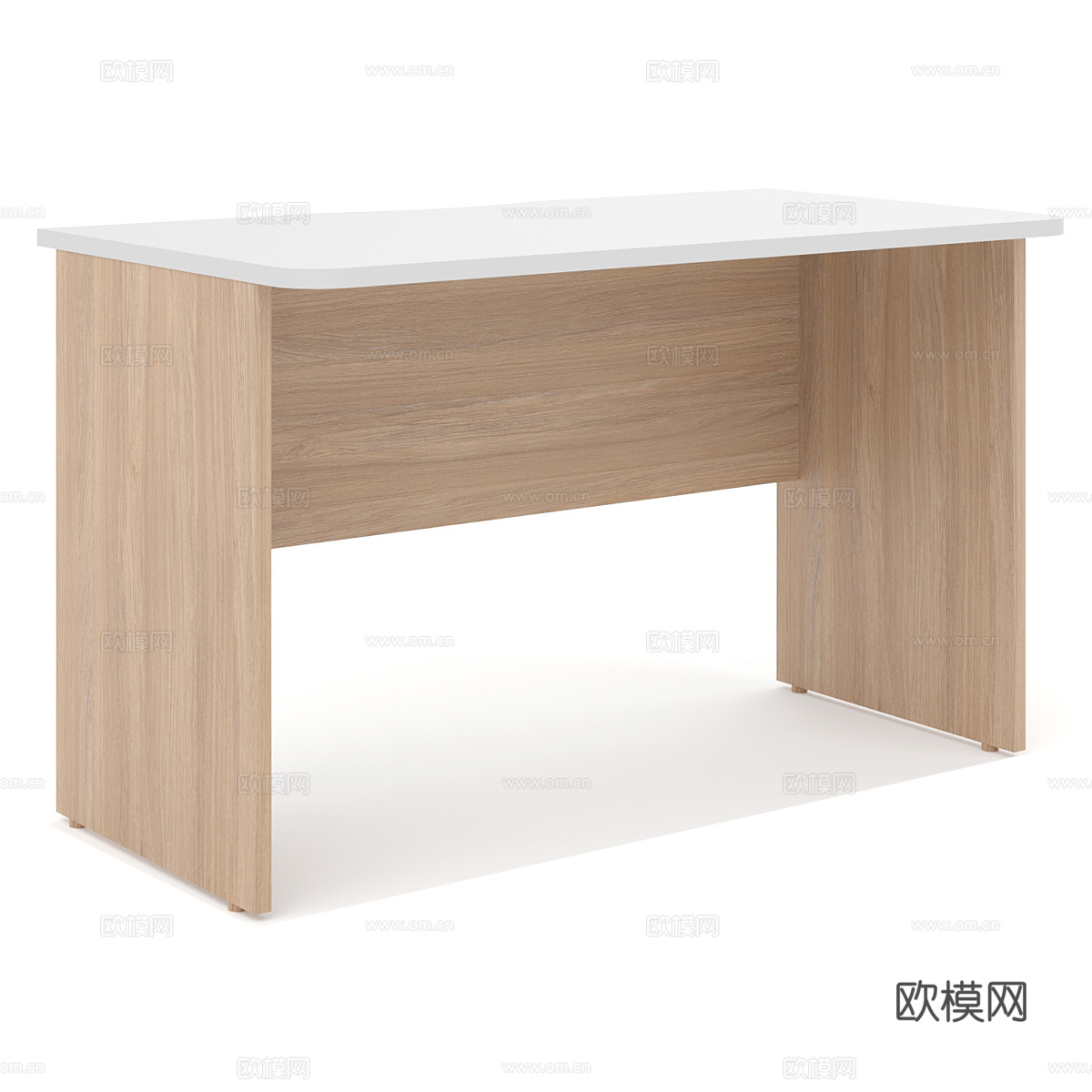 北欧简约书桌 书桌 简约桌子 书桌3d模型