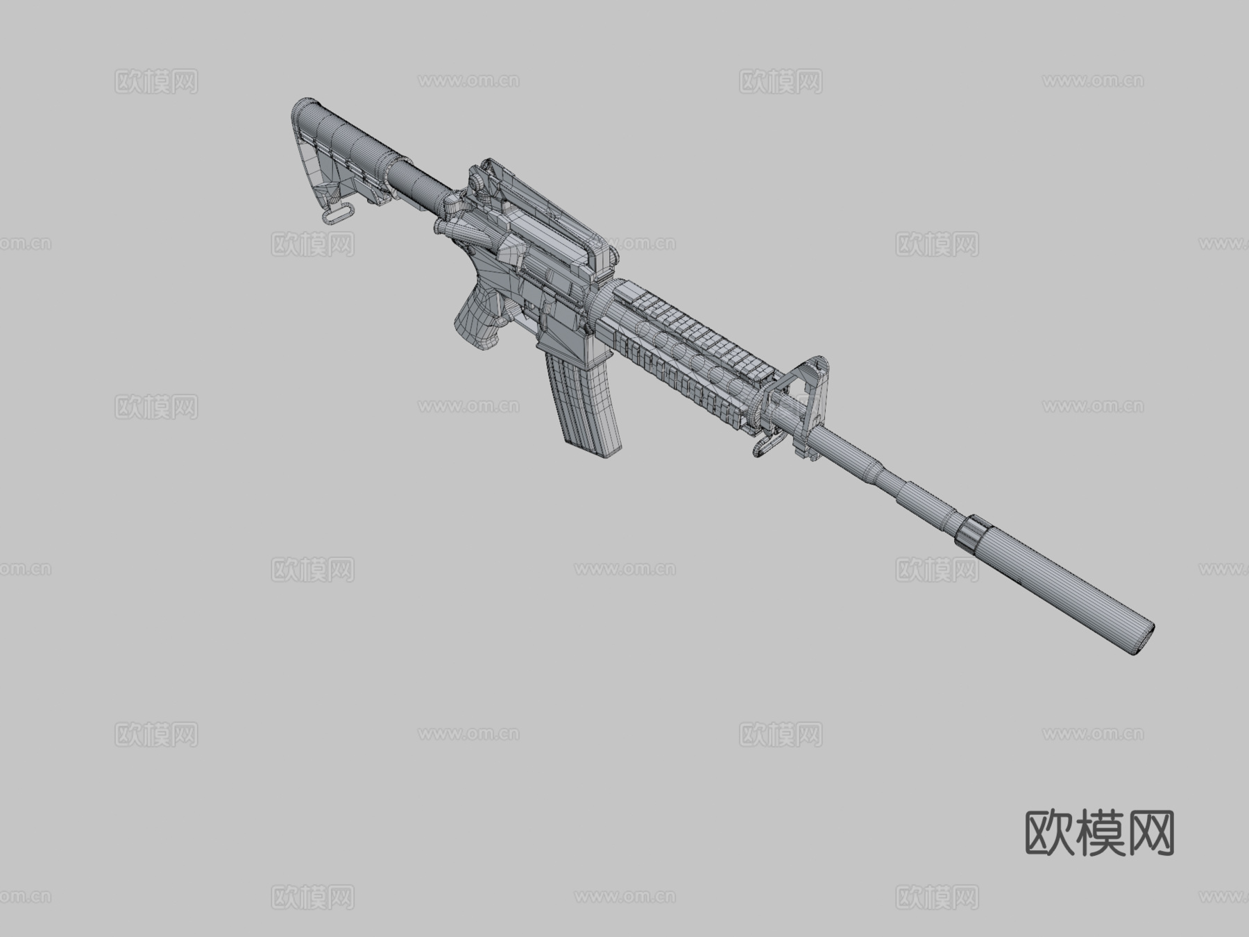 MWR M4A13d模型