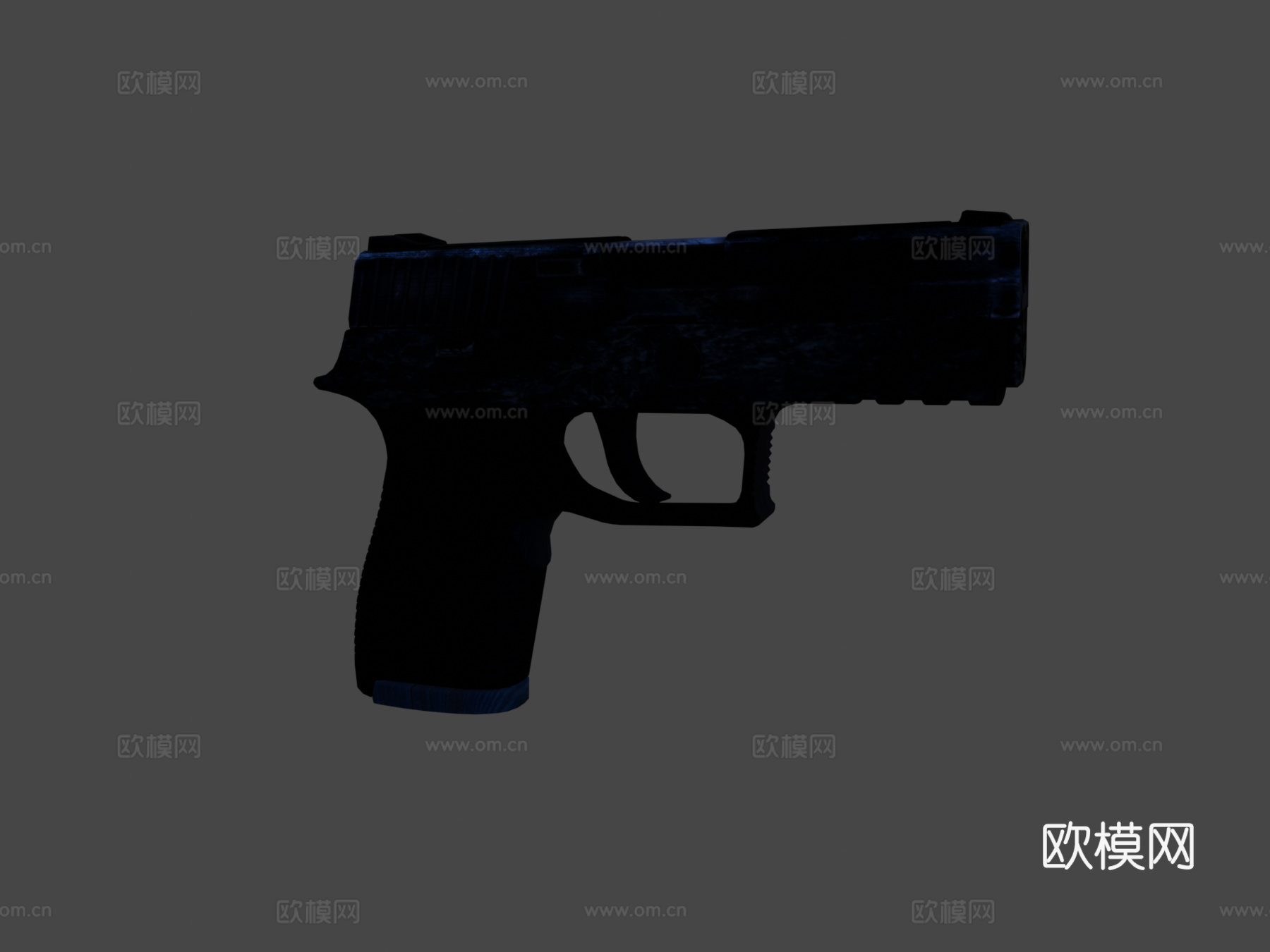 P250蓝铜矿3d模型