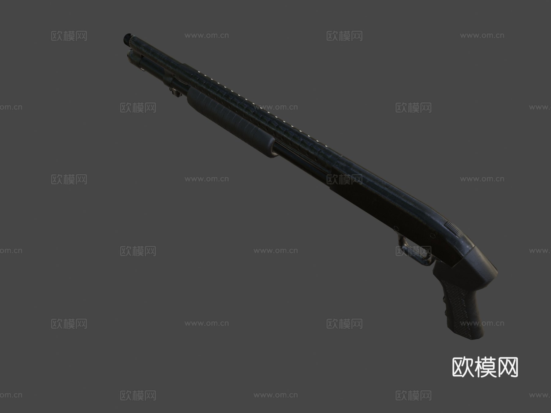 莫斯伯格5003d模型