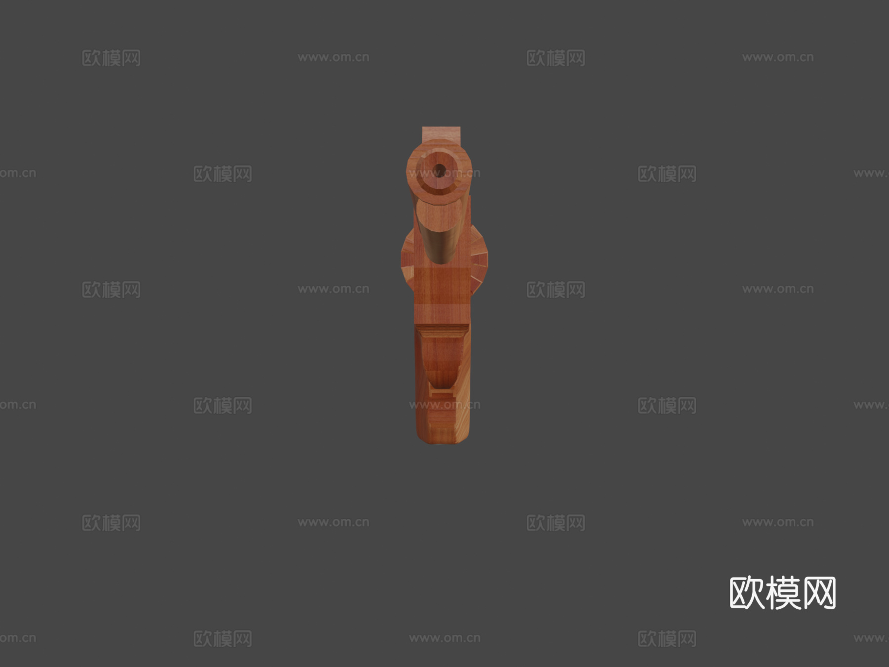 瑞克·格莱姆斯玩具柯尔特蟒蛇3d模型