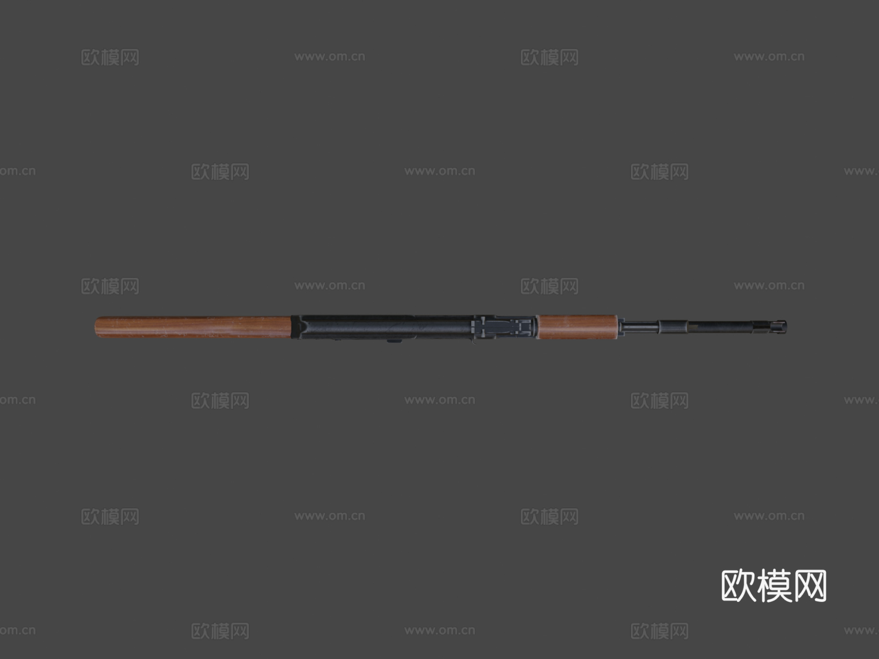 AK47贴图练习3d模型