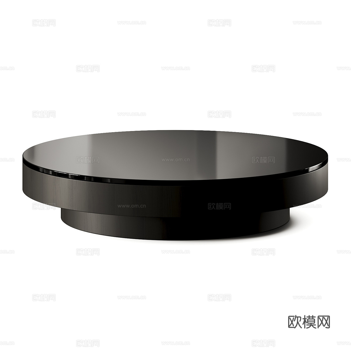 现代意式茶几组合3d模型