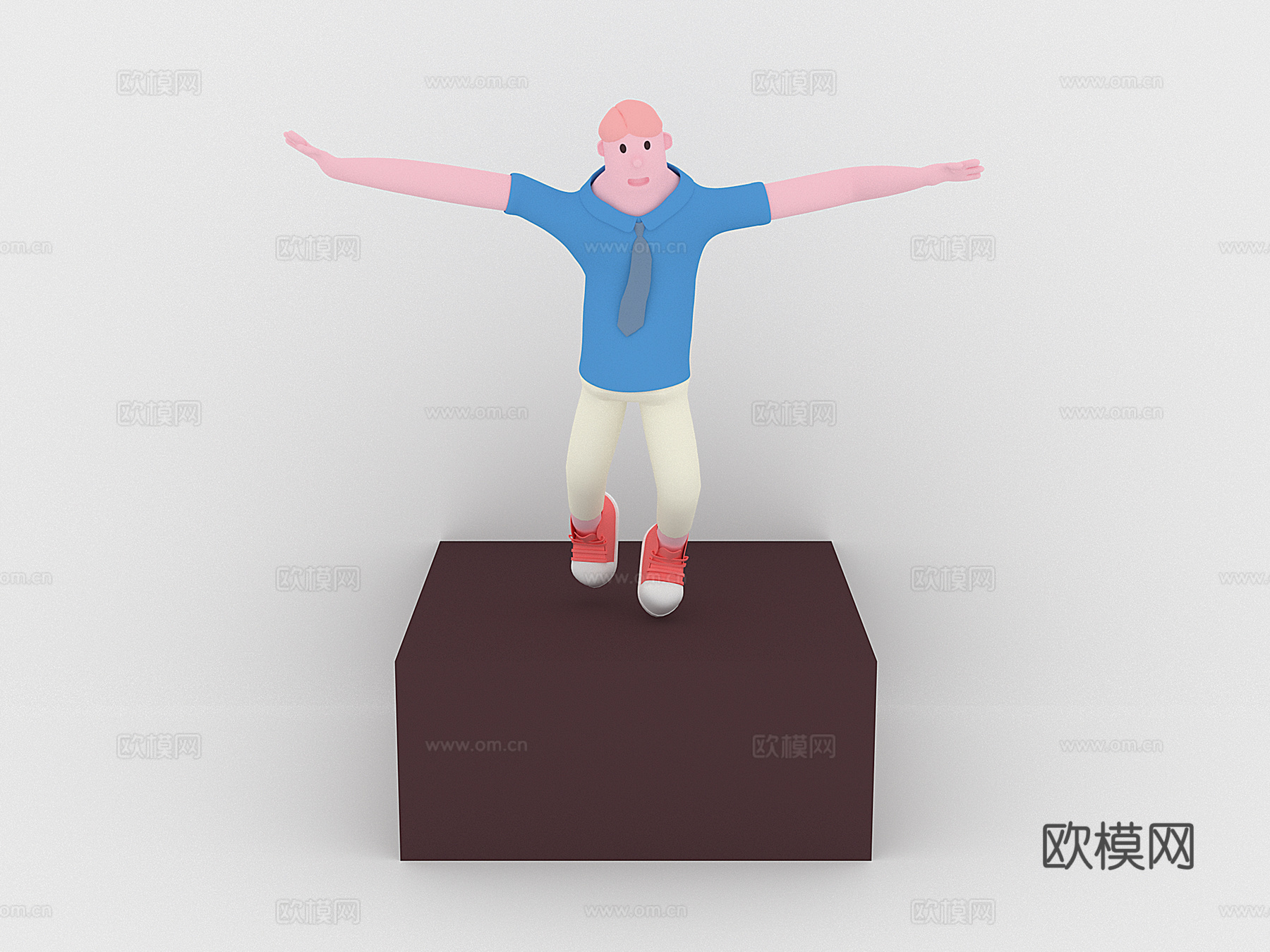 人物 卡通人物3d模型