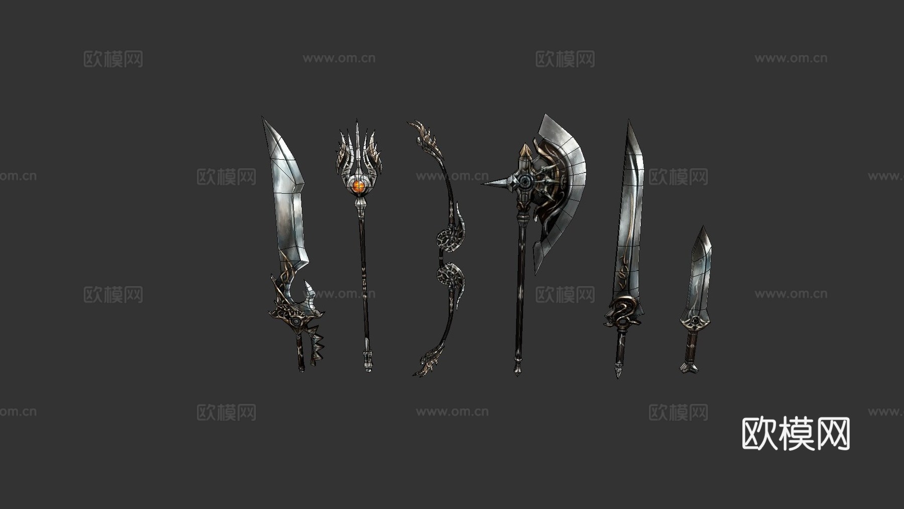强力武器3d模型