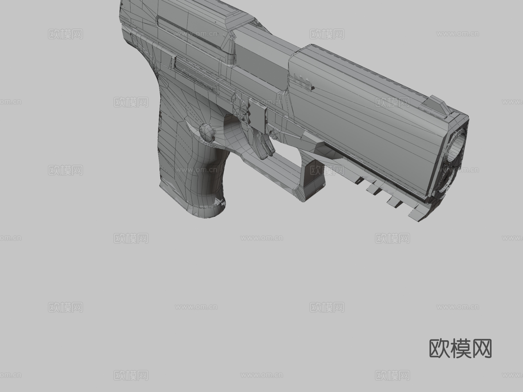 瓦尔特PPQ3d模型