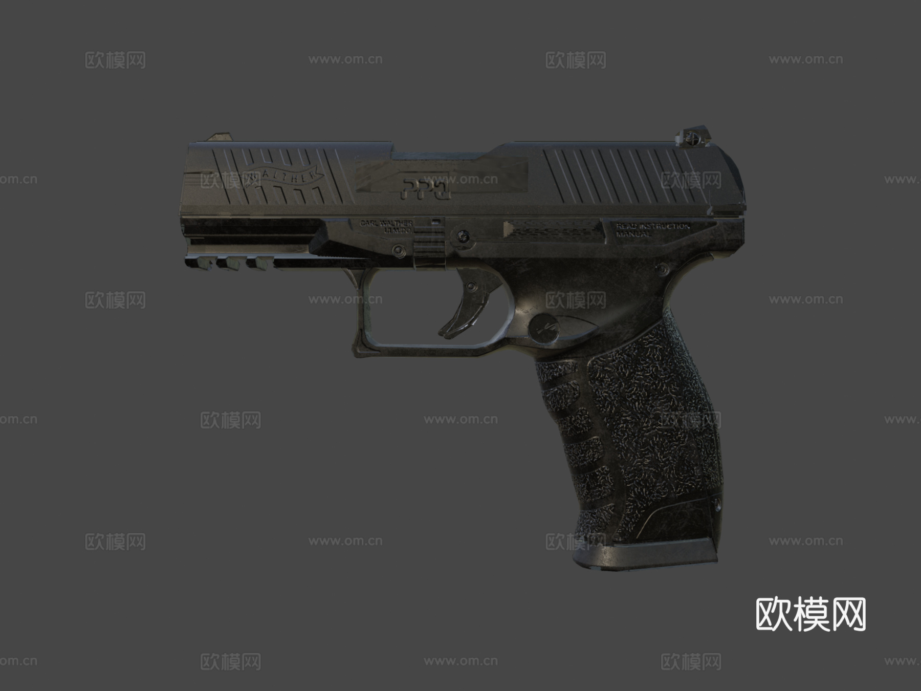 瓦尔特PPQ3d模型