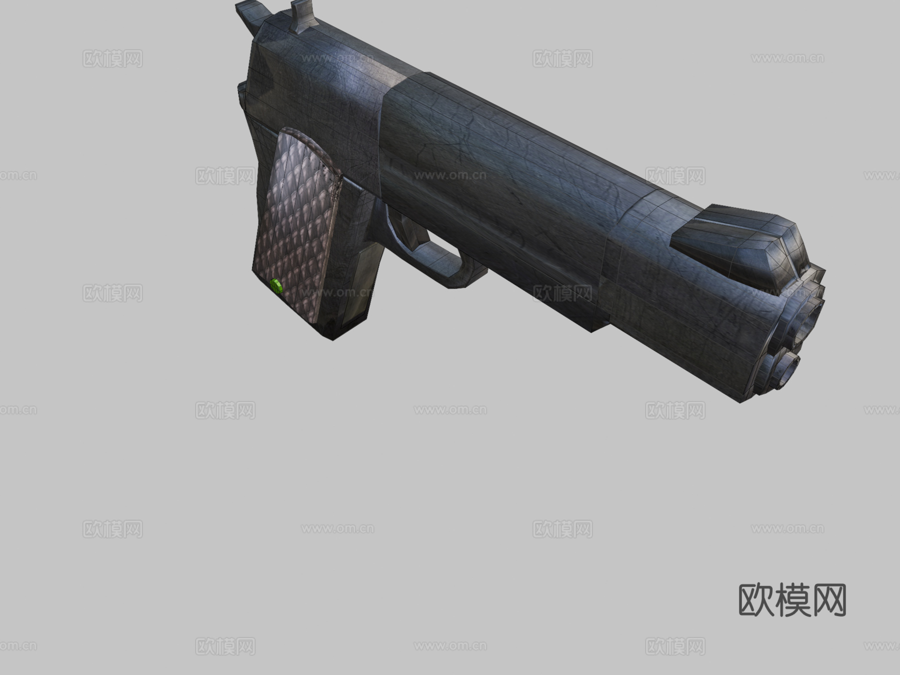 手枪V2(M1911)3d模型