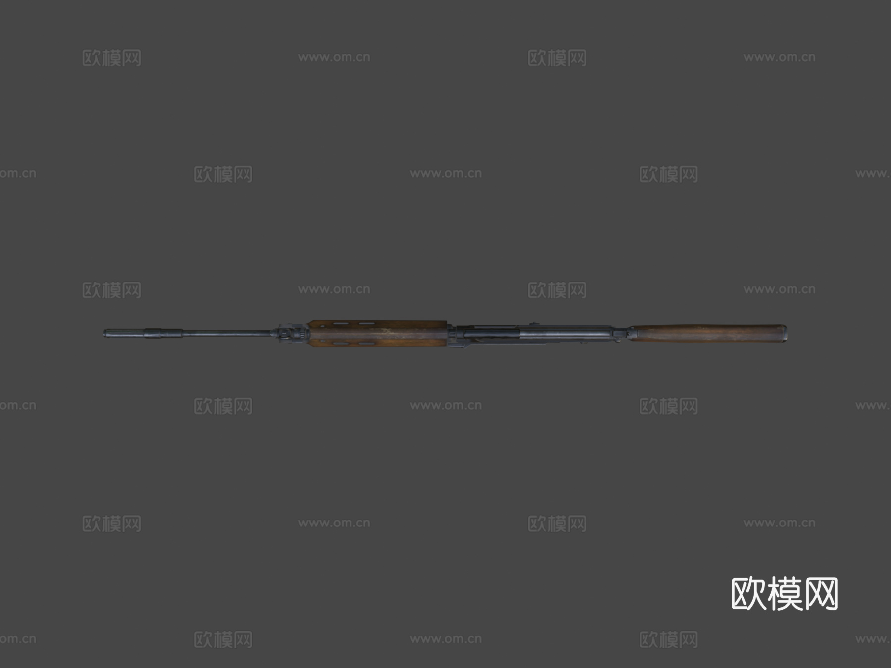 FN FAL3d模型
