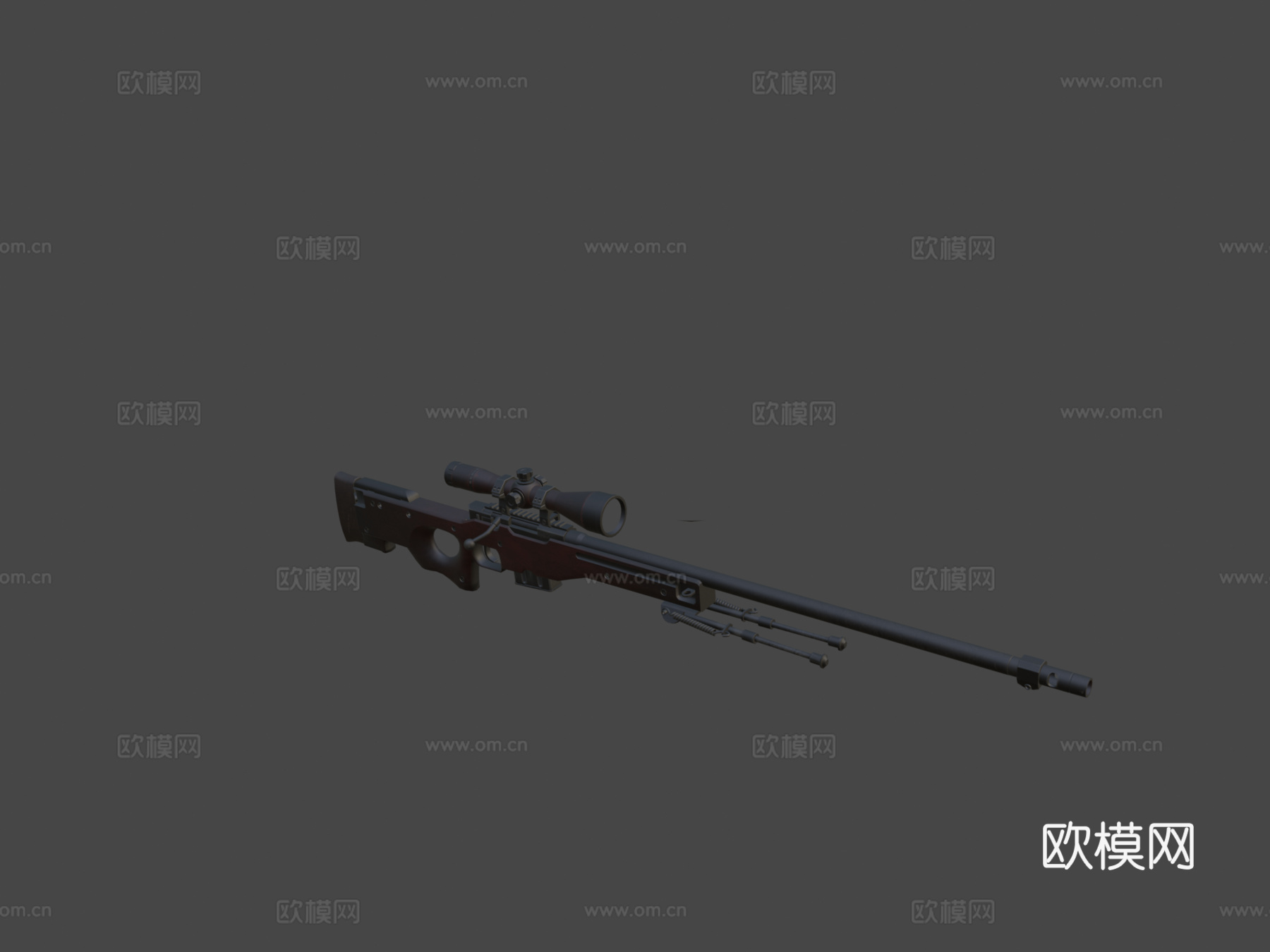 AWP-祖母地毯3d模型
