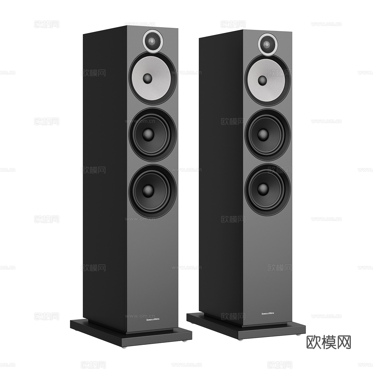 Bowers &amp; Wilkins 603 S3 扬声器 音响3d模型