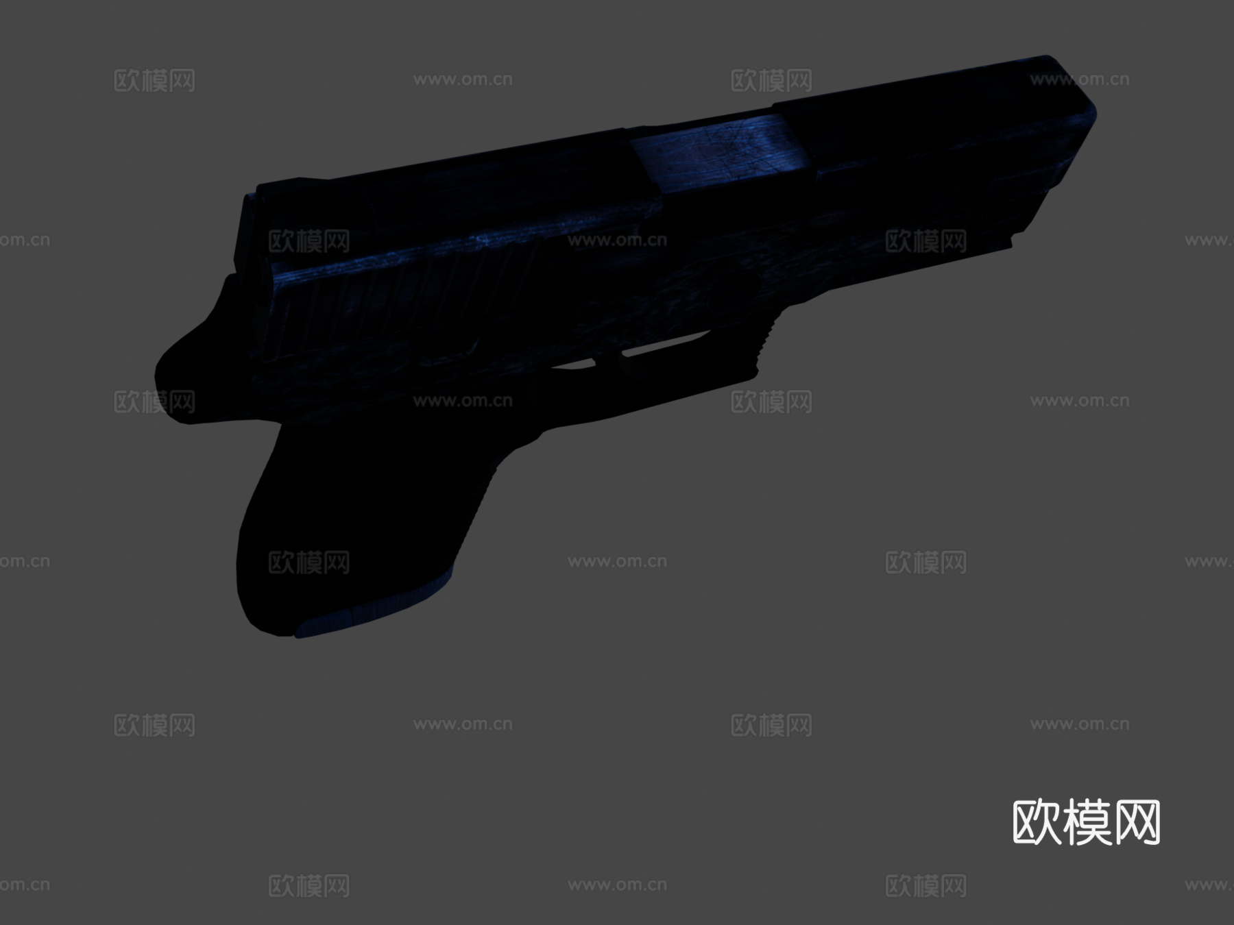 P250蓝铜矿3d模型