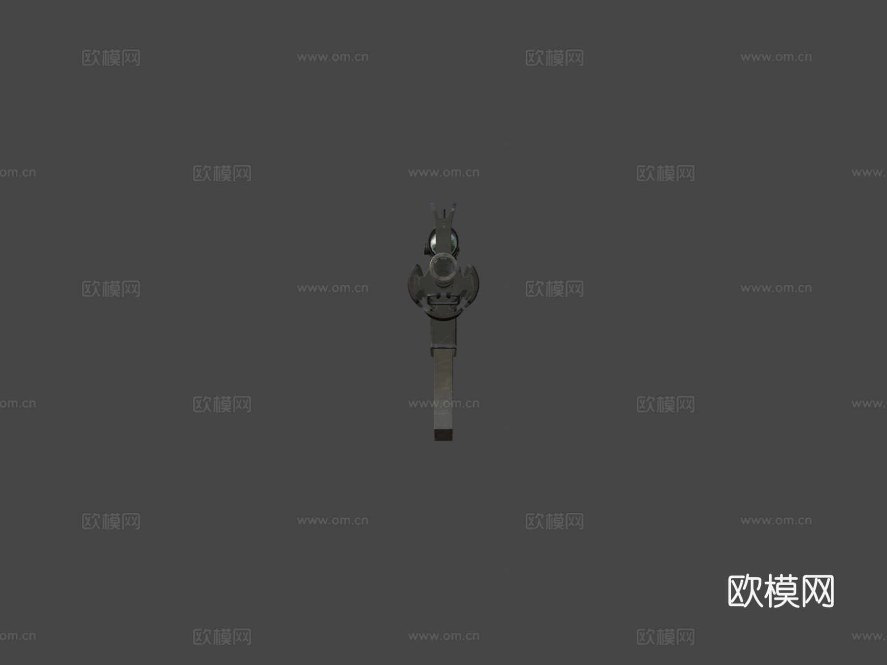 M4A1突击步枪3d模型