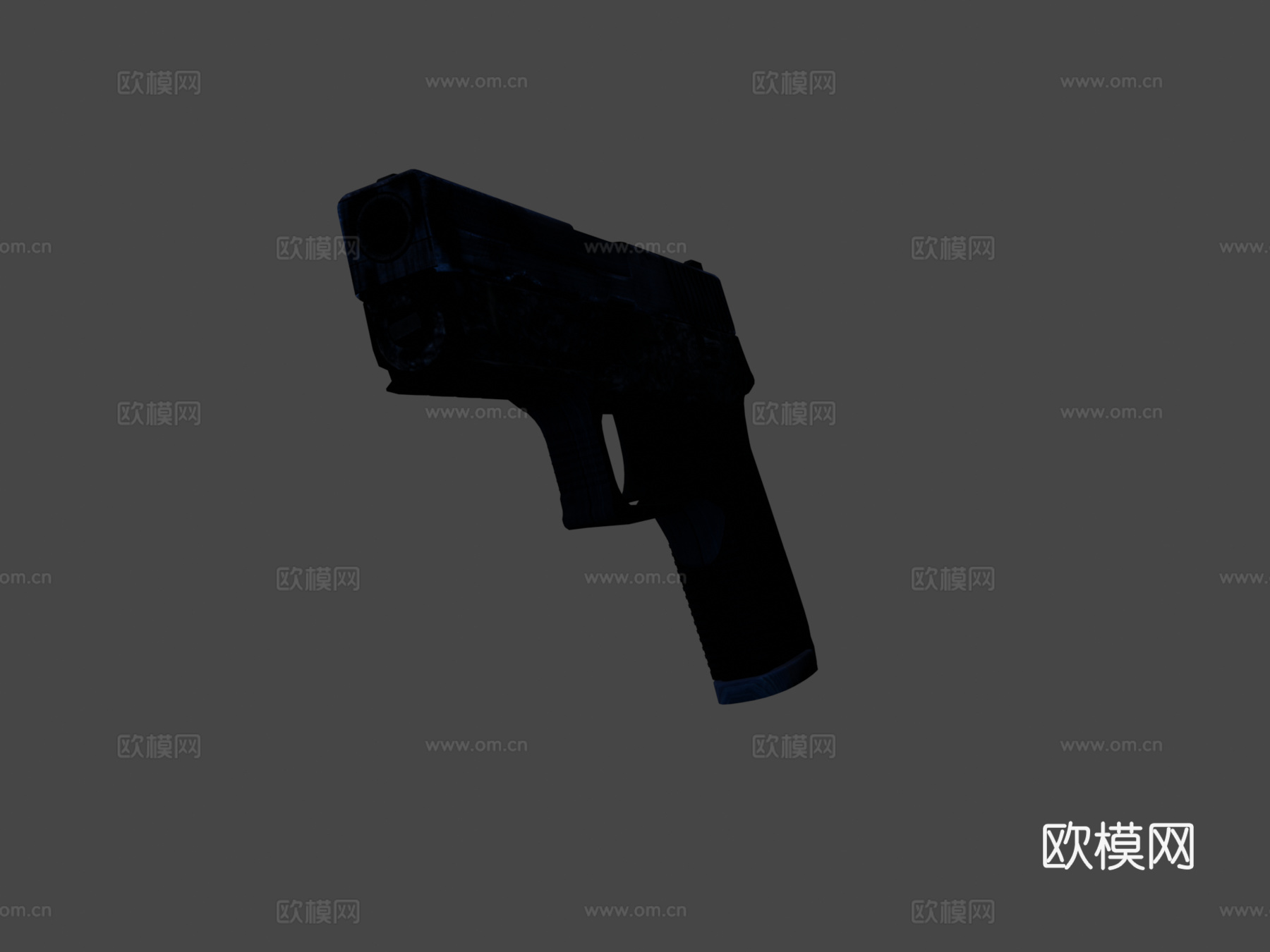 P250蓝铜矿3d模型