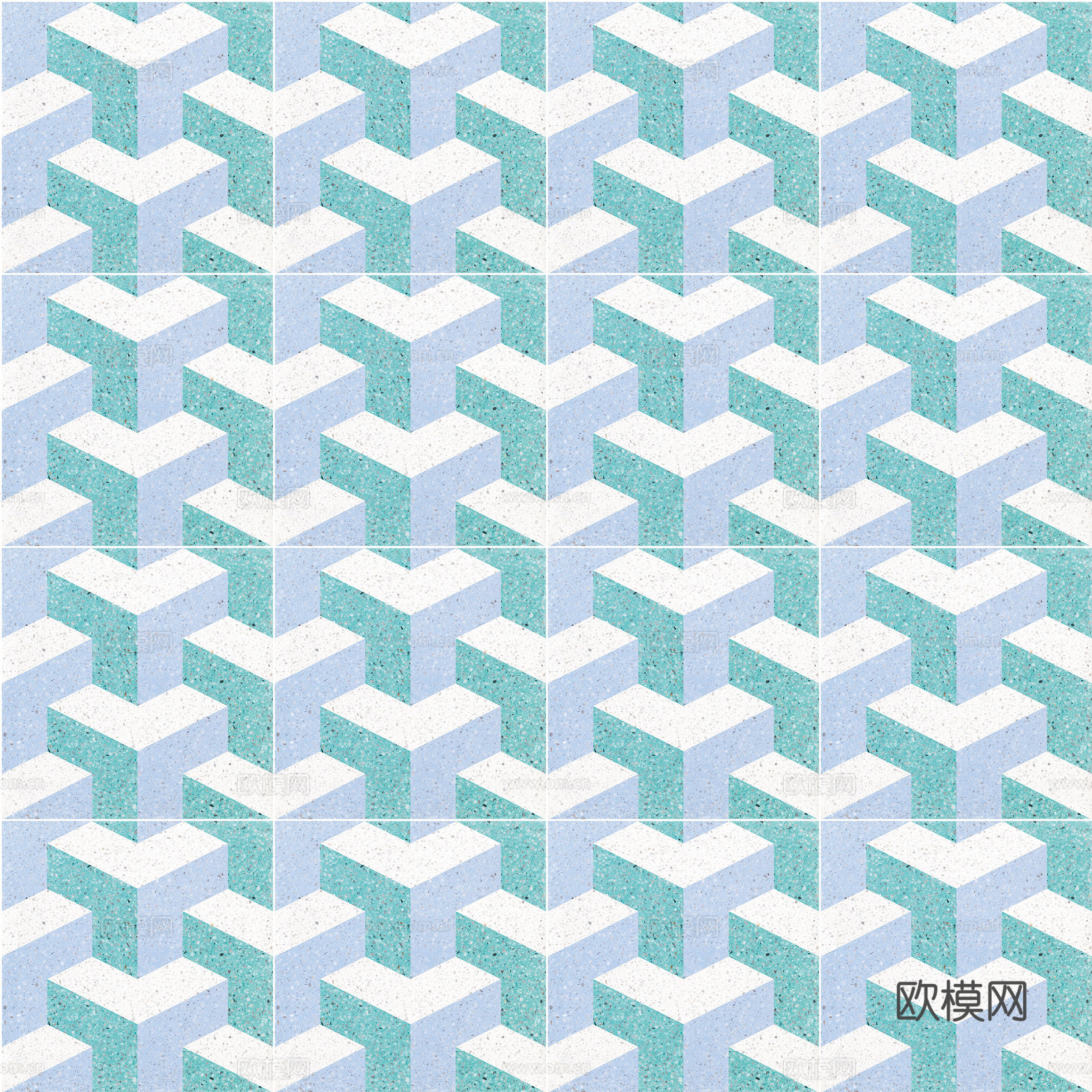 水磨石 石砖无缝贴图