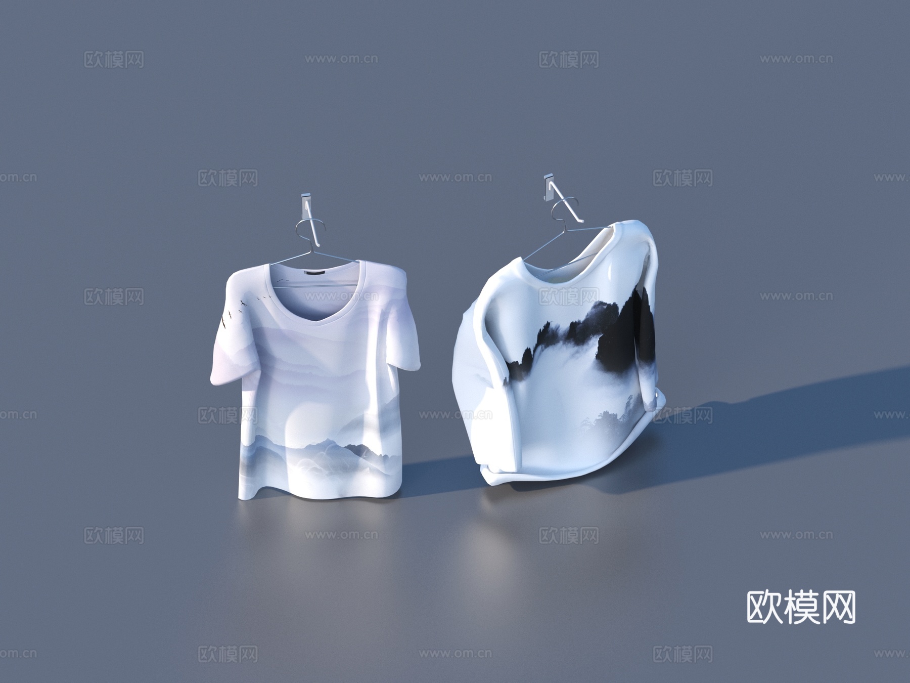 衬衫 衣服 服装3d模型