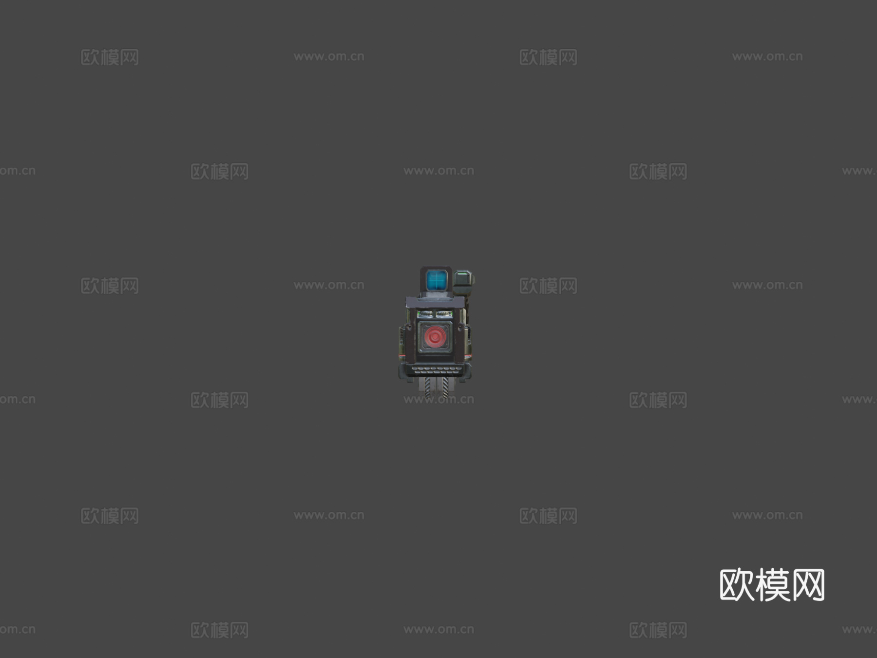 高斯炮-读数器-第一次接触3d模型
