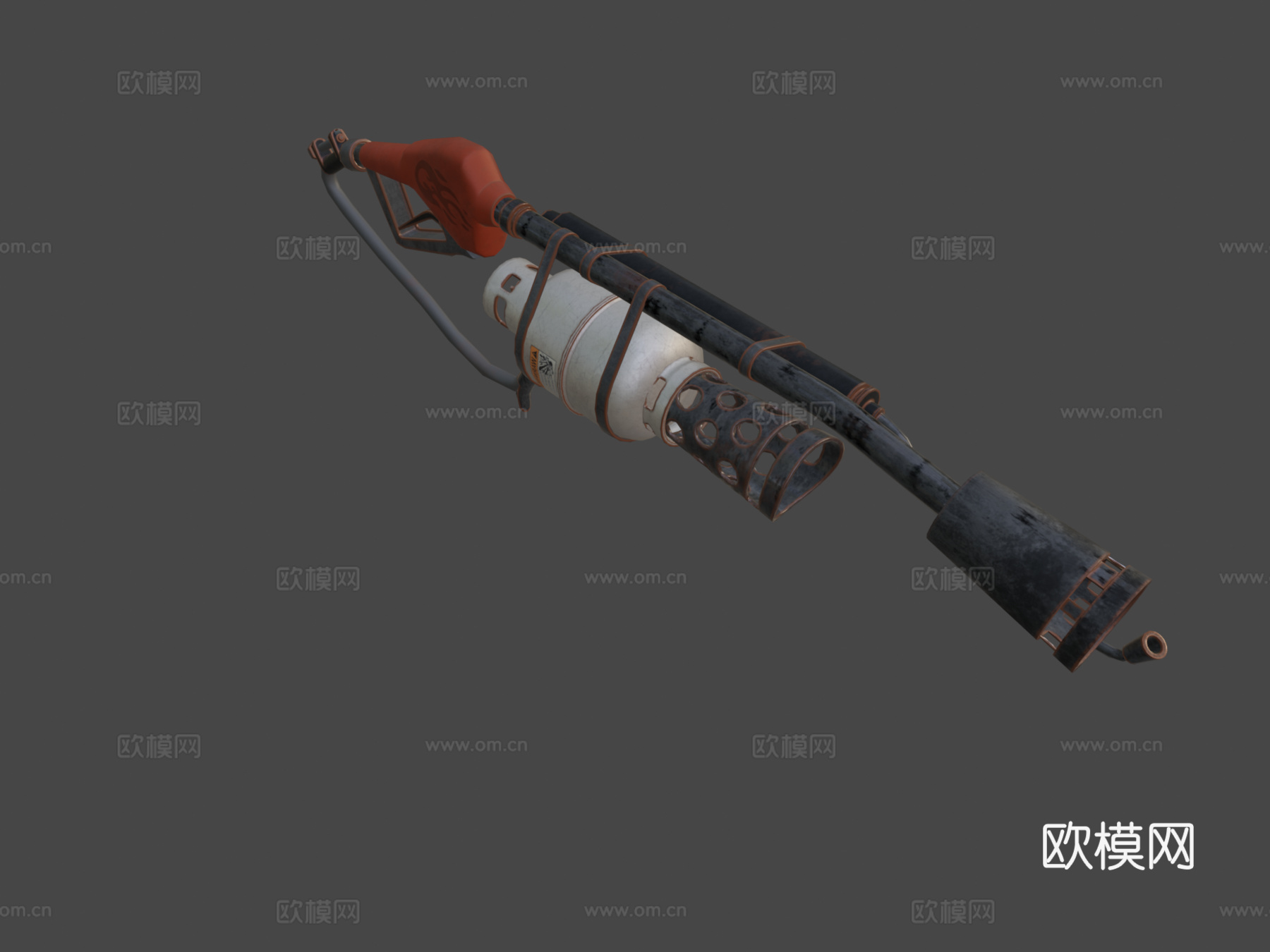 火焰喷射器(团队要塞2)3d模型