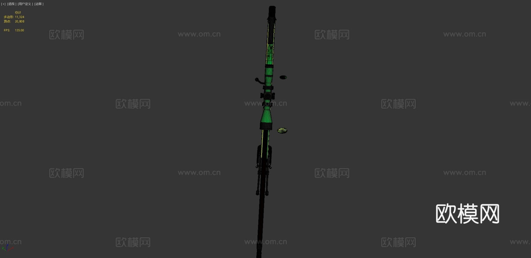 AWP-足球传奇3d模型