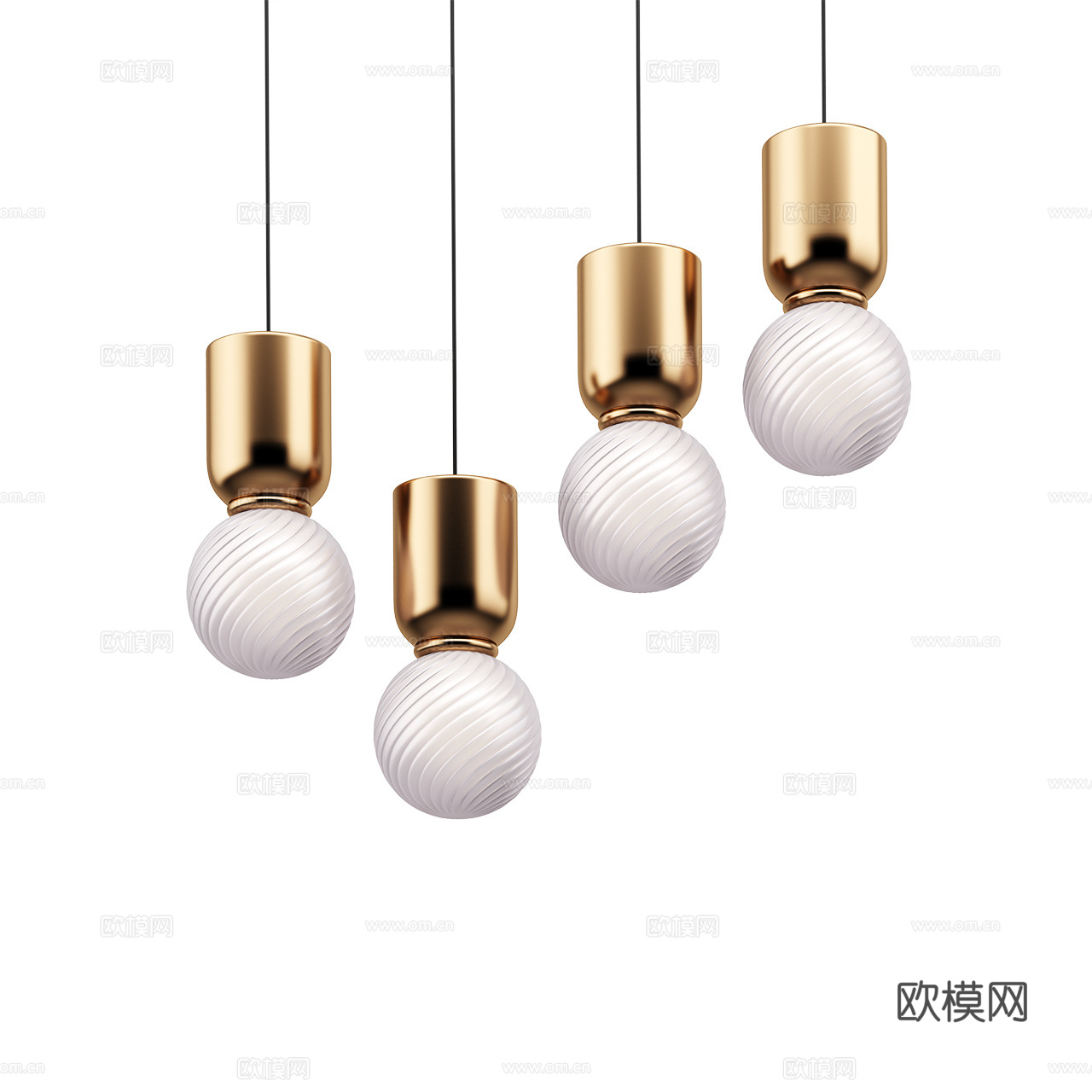Euroluce Lampadari 意式轻奢吊灯 极简吊灯3d模型